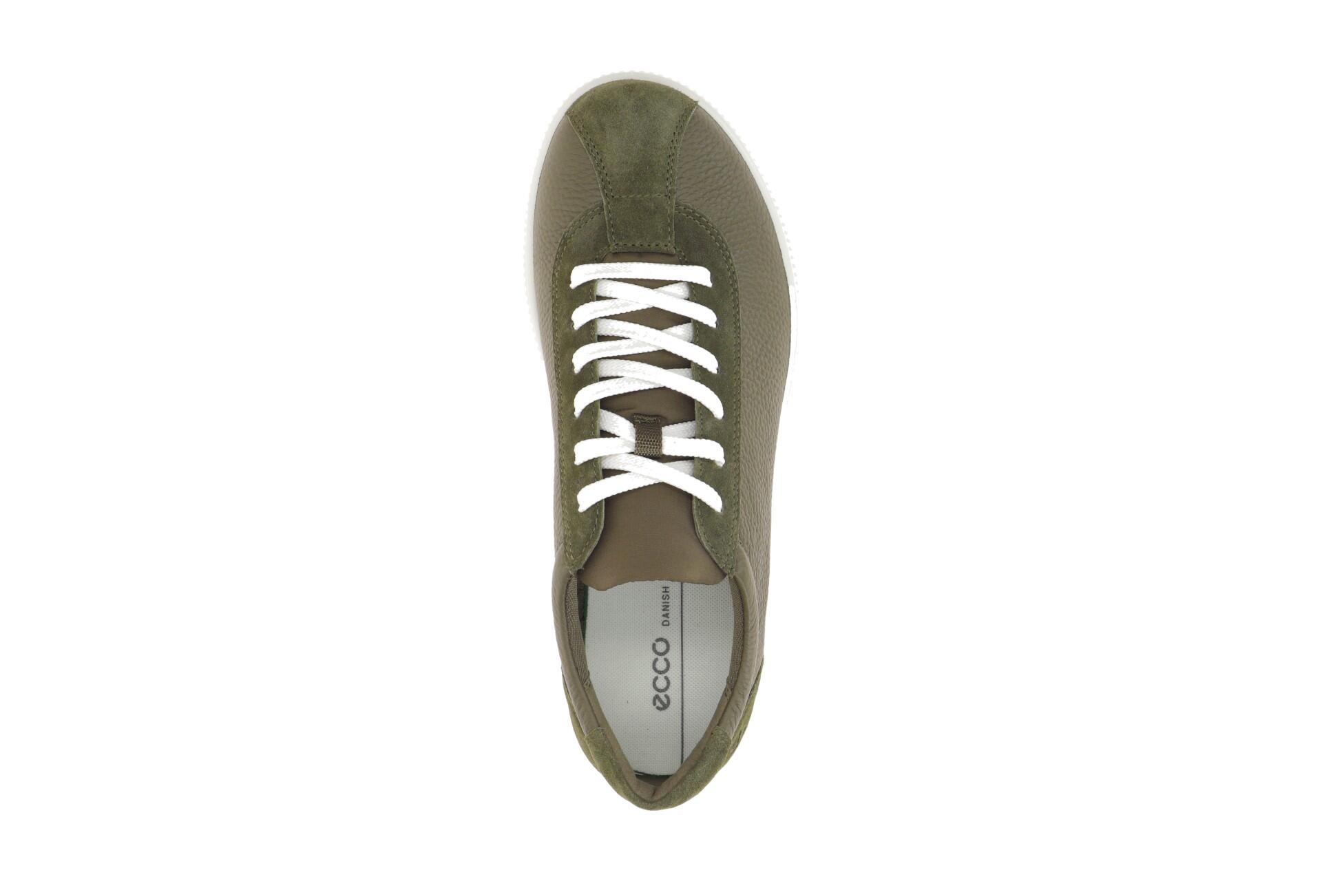 Ecco SOFT ZERO MEN`s Herrenschuhe - Sneakers - Halbschuhe grün Freizeit NEU 6/7