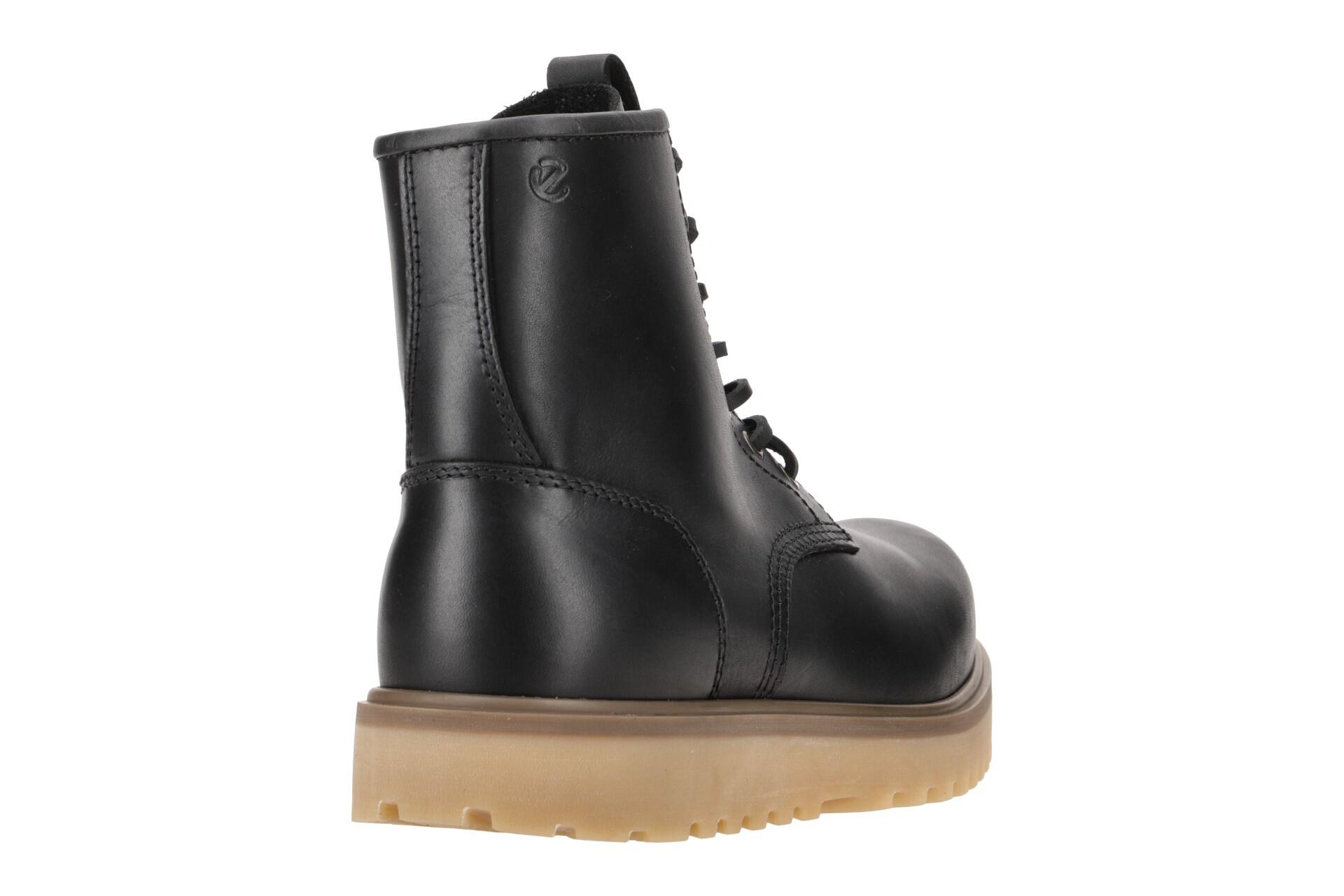 Ecco Staker Schnür Stiefel schwarz 217624 6/7