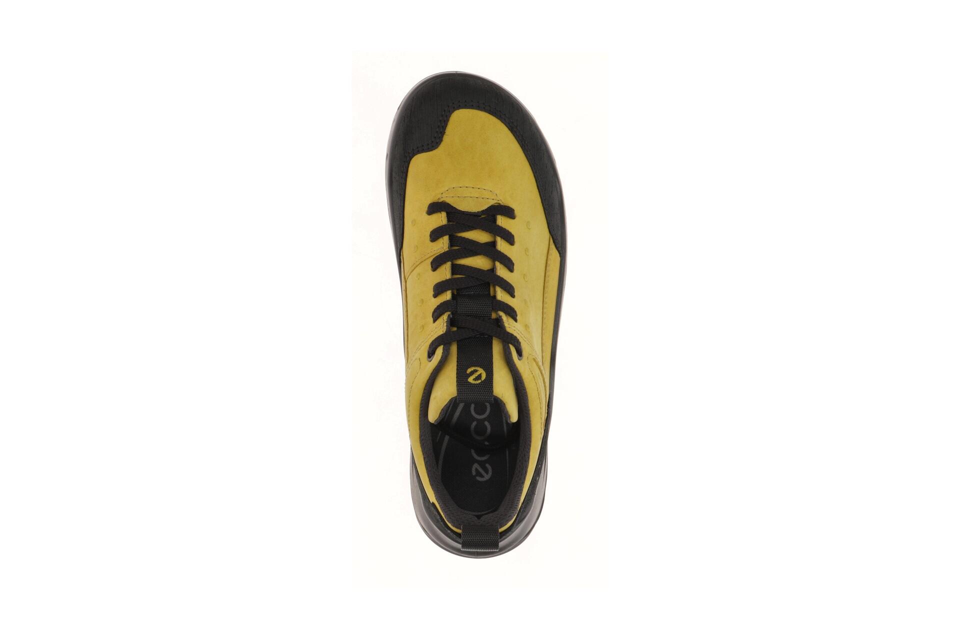 Ecco Offroad Herren Schuhe gelb Nubuck Waterproof 822354 6/7