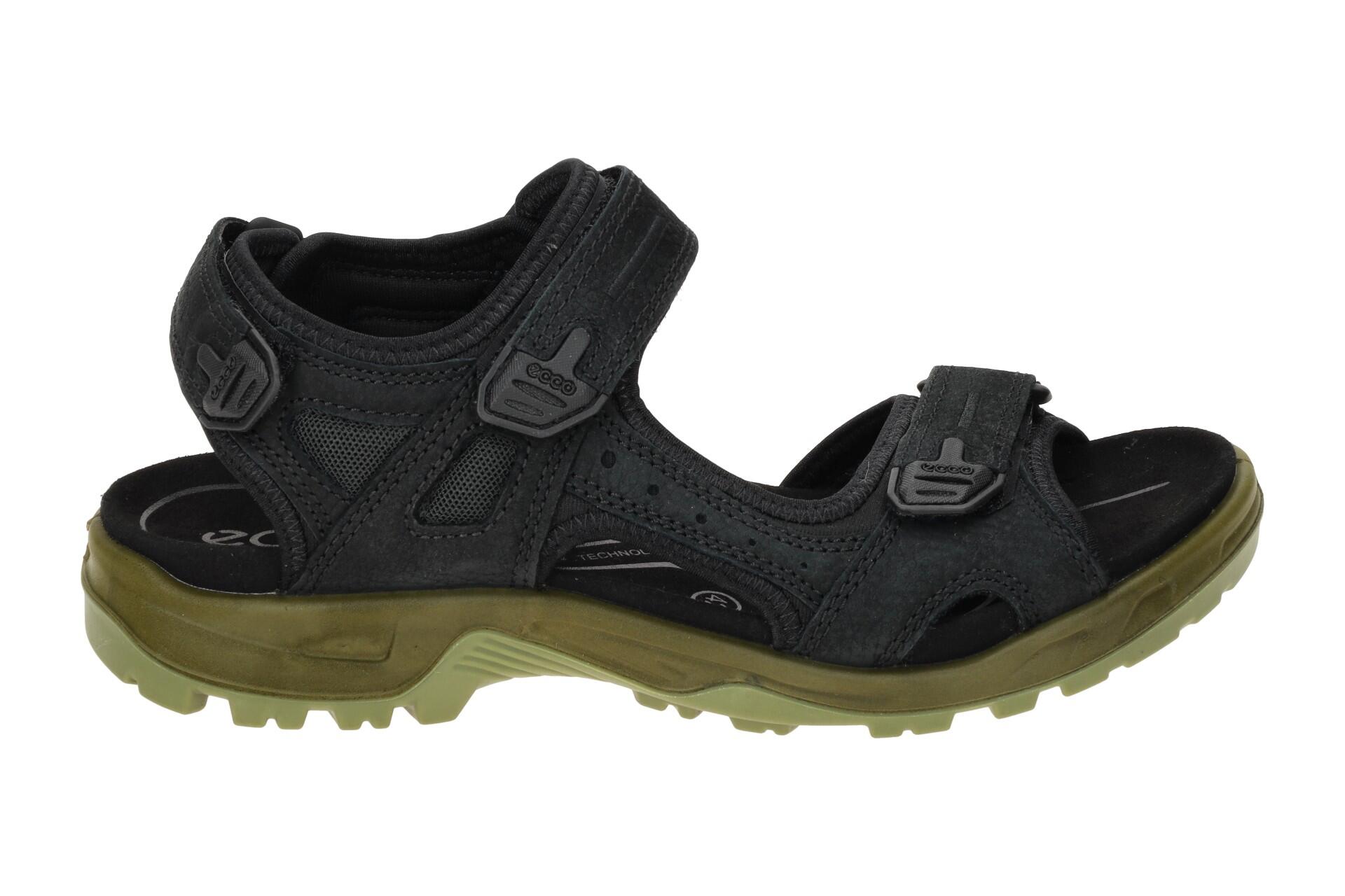 Ecco Offroad Herren Sandale schwarz grün 069564 7/7