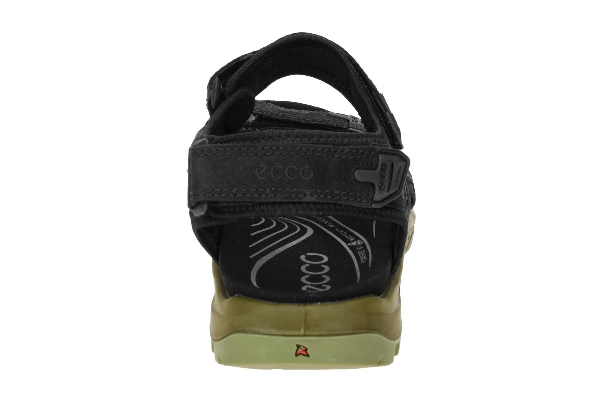 Ecco Offroad Herren Sandale schwarz grün 069564 5/7