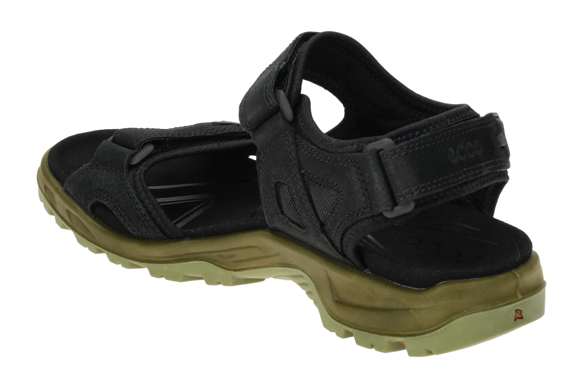 Ecco Offroad Herren Sandale schwarz grün 069564 4/7
