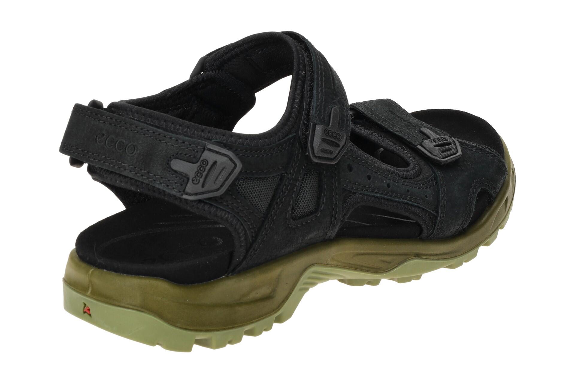 Ecco Offroad Herren Sandale schwarz grün 069564 6/7