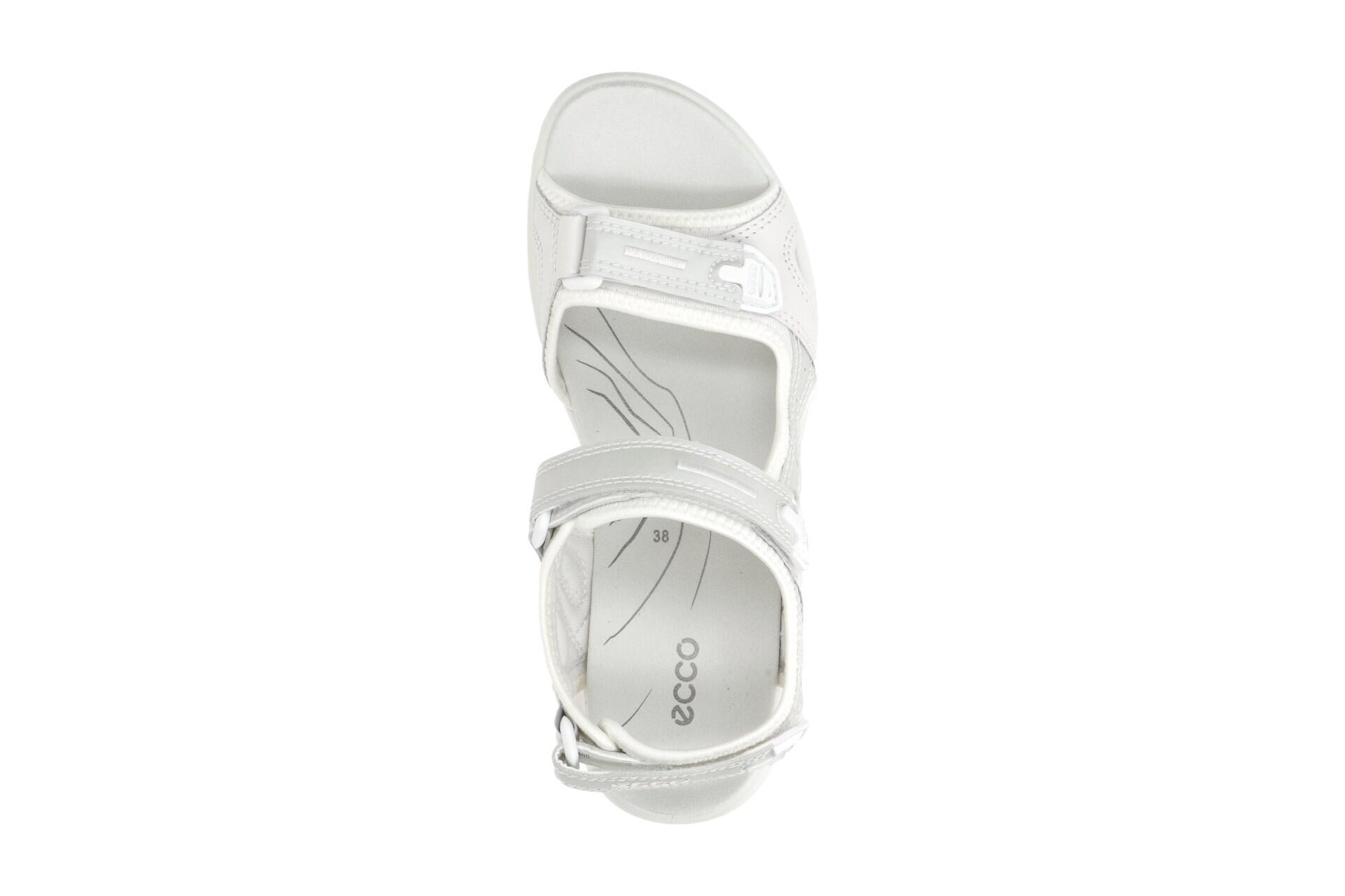 Ecco Offroad Damen Sandale weiß Effekt 6/7