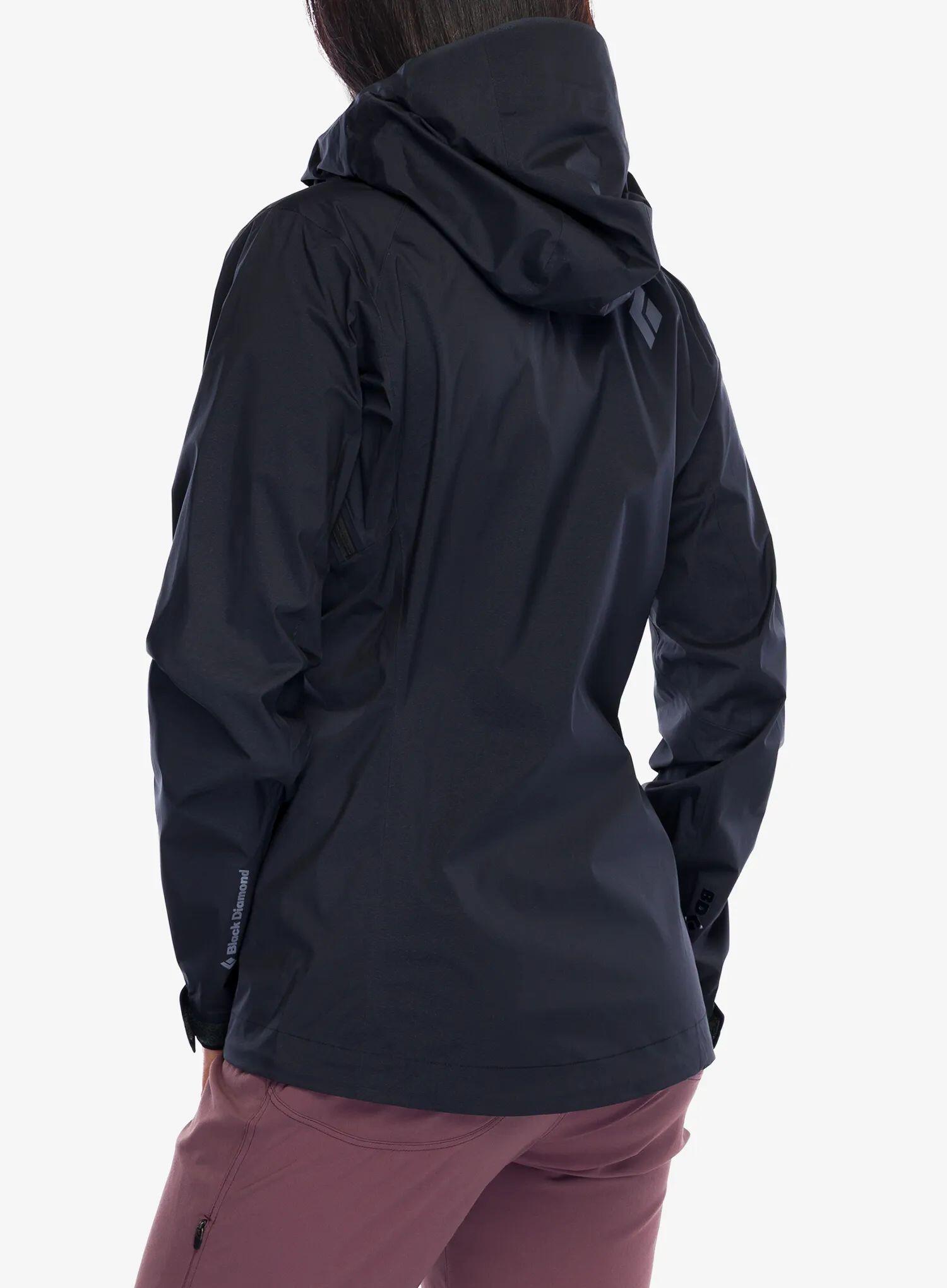 Chaqueta impermeable para hombre Black Diamond Fineline Stretch 7/7