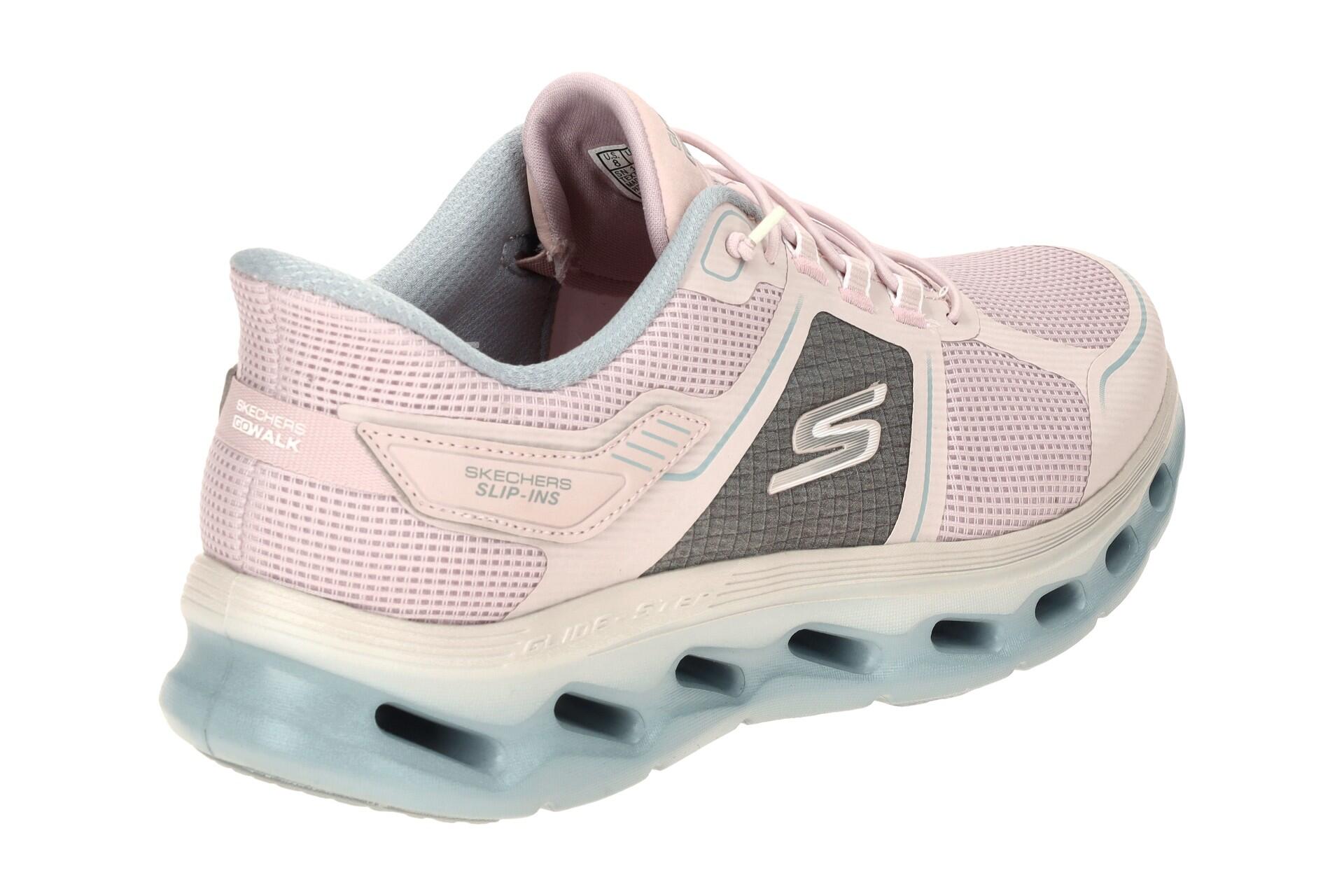 Scarpe Donna Skechers Go Walk Glide Step 2.0 grigio 4/7
