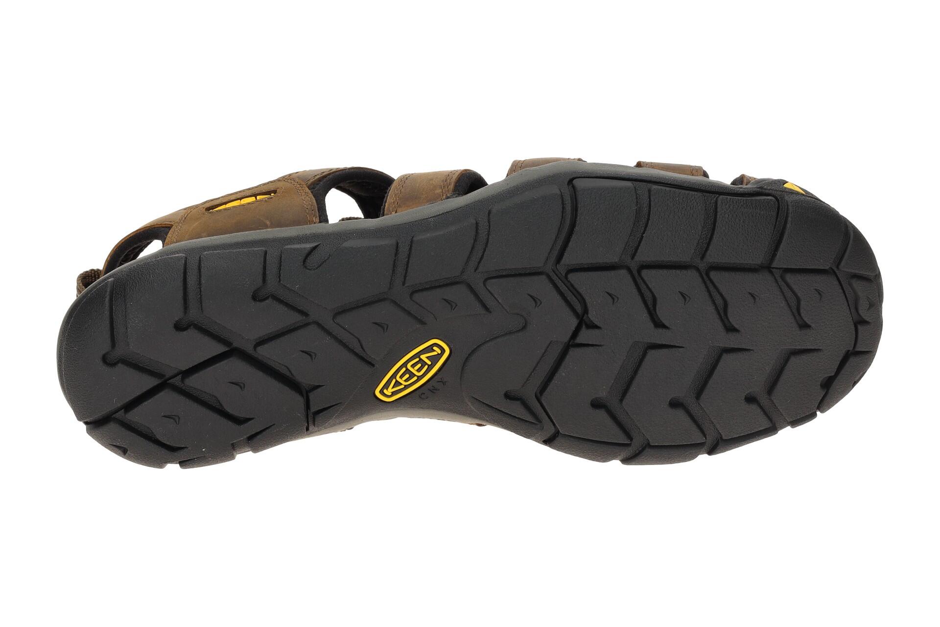 Uomo CLEARWATER CNX LEATHER M Sandalo Terra Scura/Nero 7/7