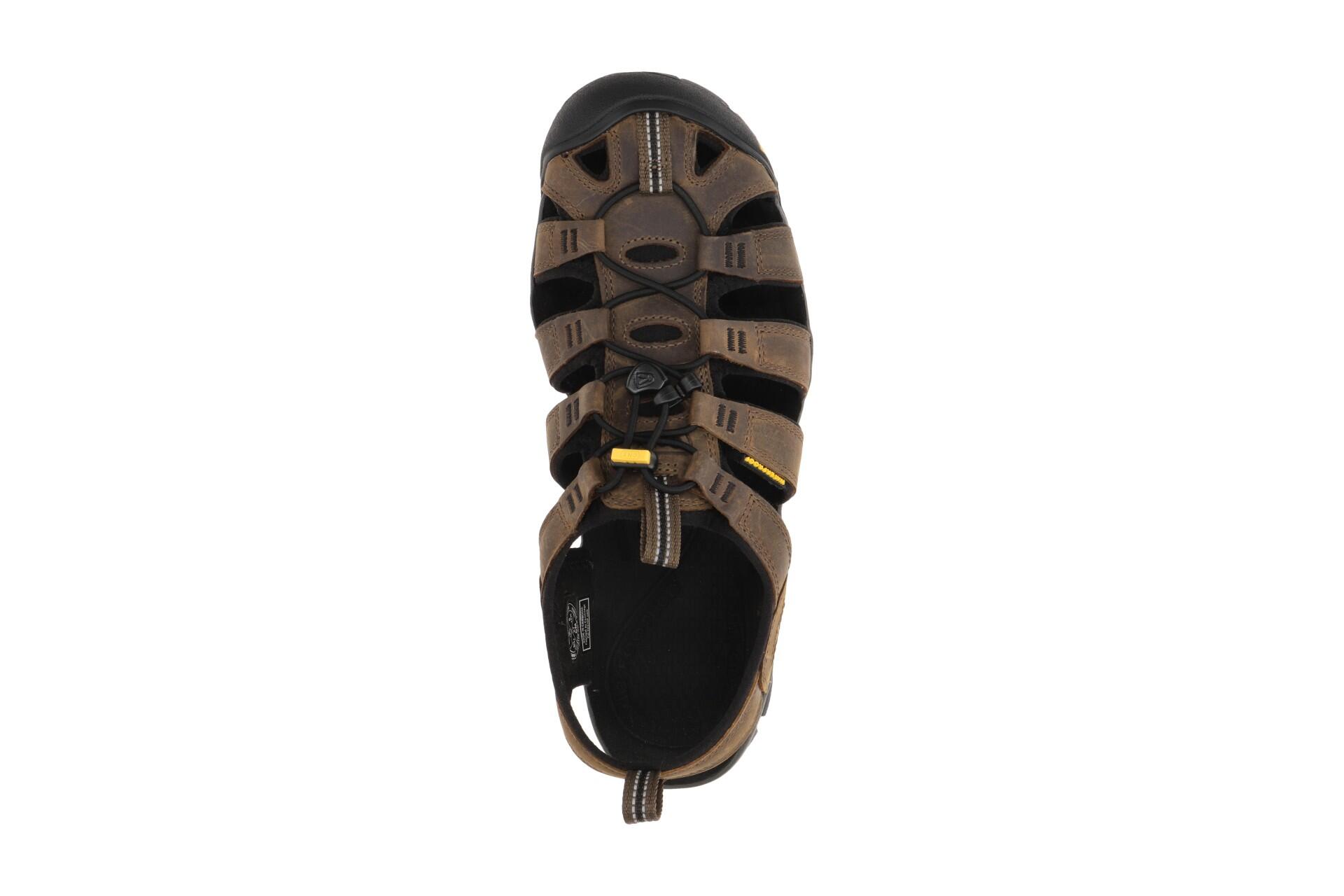 Uomo CLEARWATER CNX LEATHER M Sandalo Terra Scura/Nero 6/7