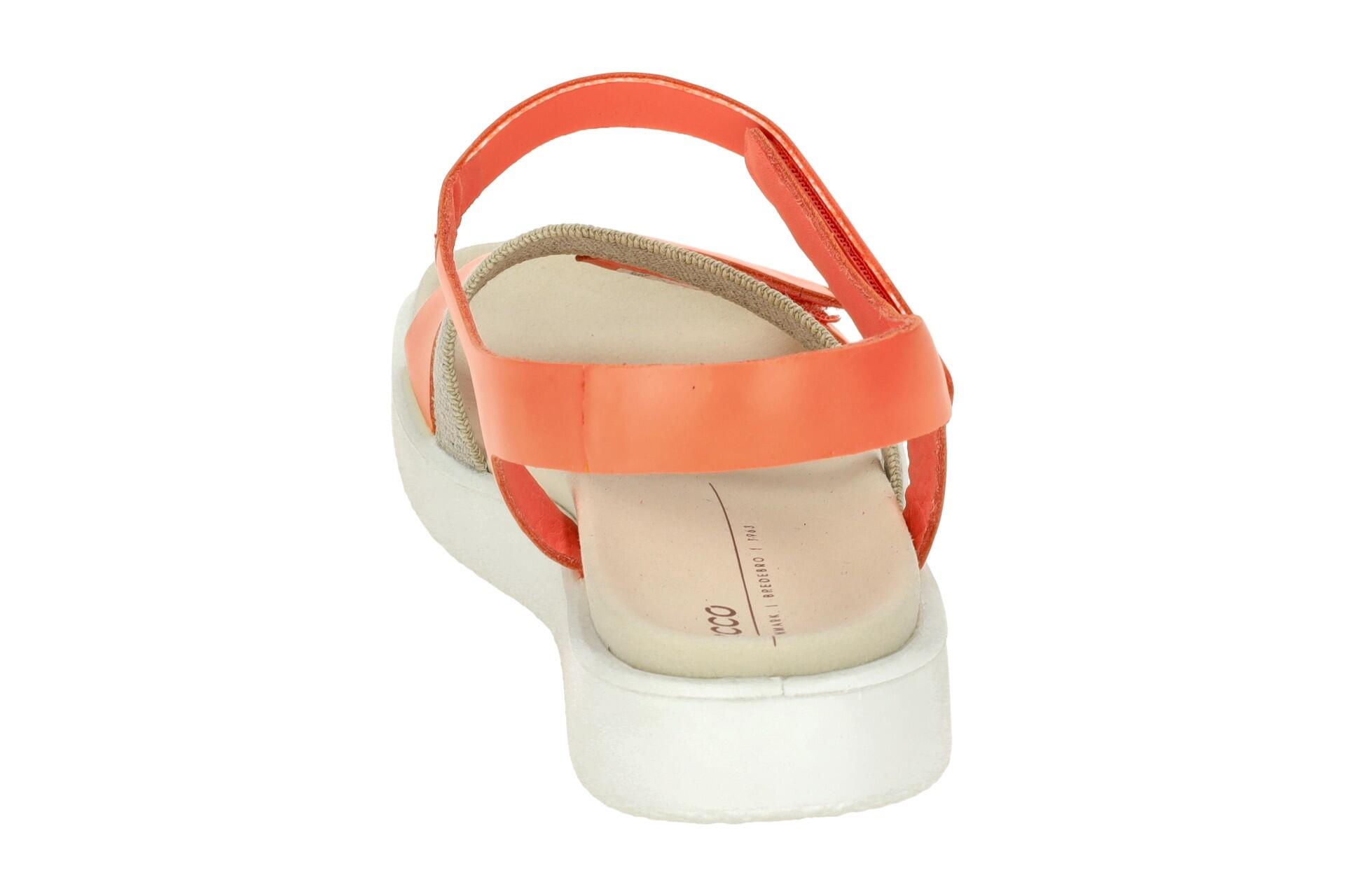 Ecco Flowt Sandalen orange coral 273713 5/7