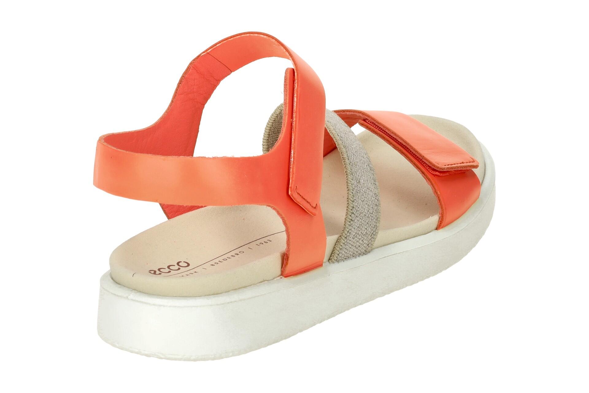 Ecco Flowt Sandalen orange coral 273713 4/7