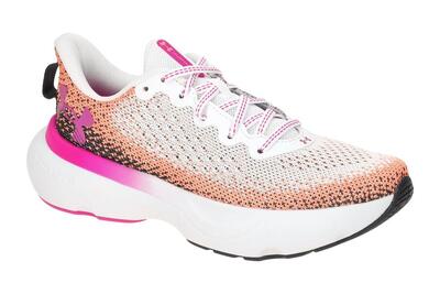 Under Armour Infinite Sportschuhe grau orange Damen 3027524