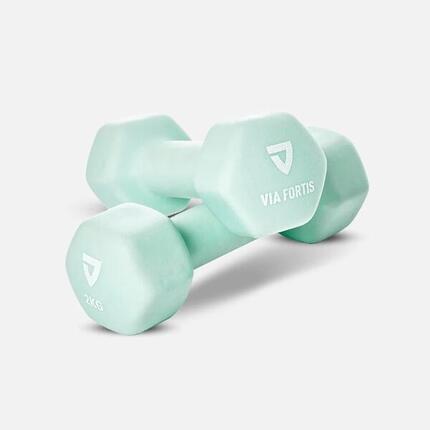 Haltères Premium en néoprène, pour fitness, pilates, musculation, renforcement