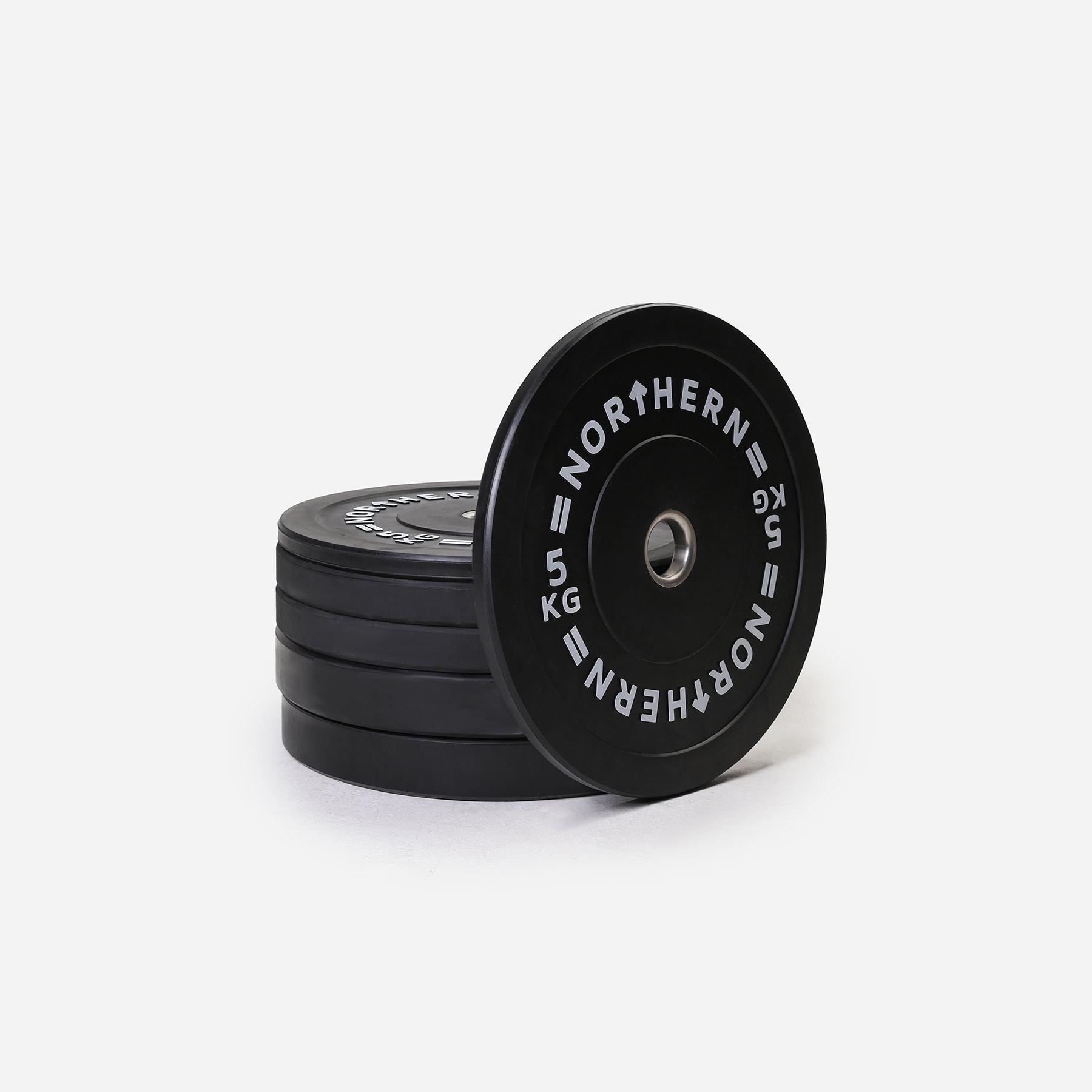 NORTHERN 60KG Olympic Bumper Plates Set