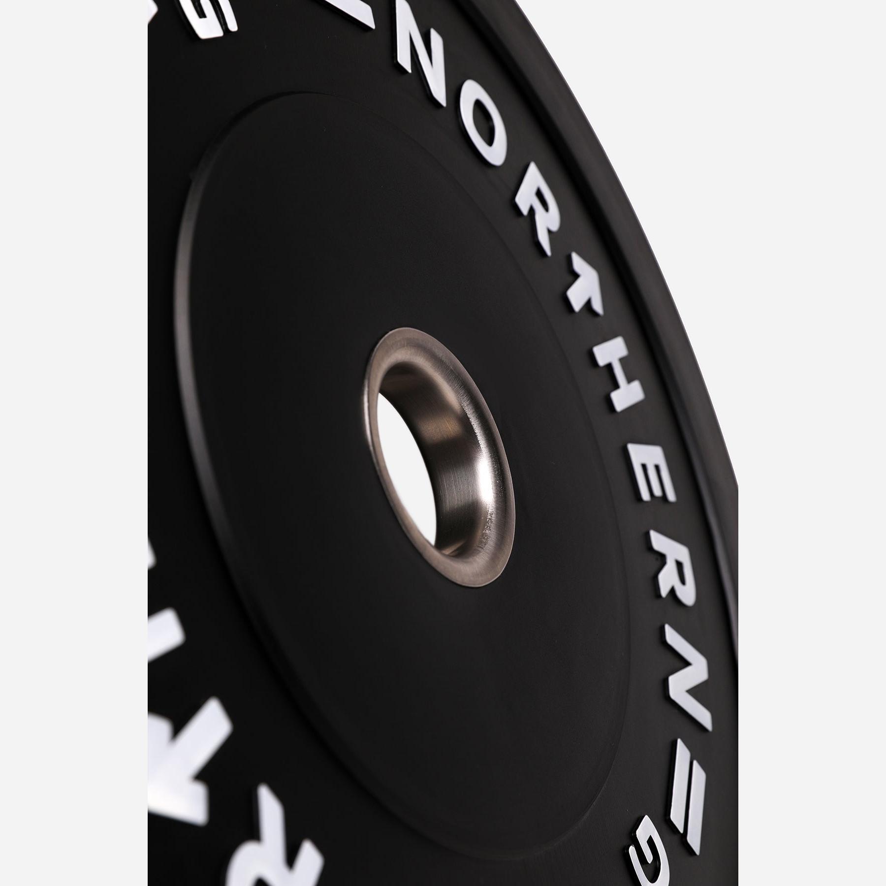 60KG Olympic Bumper Plates Set 3/7