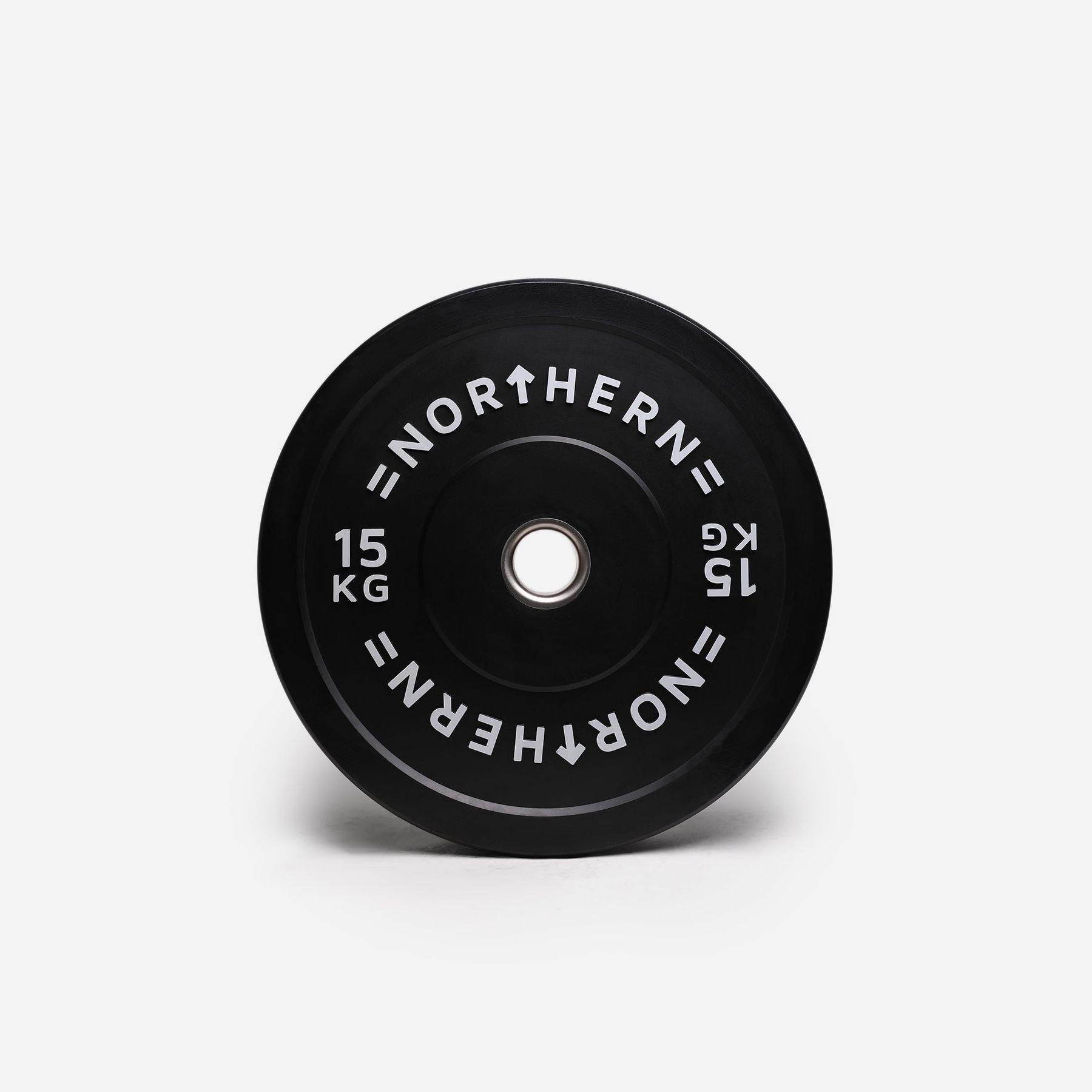 60KG Olympic Bumper Plates Set 5/7