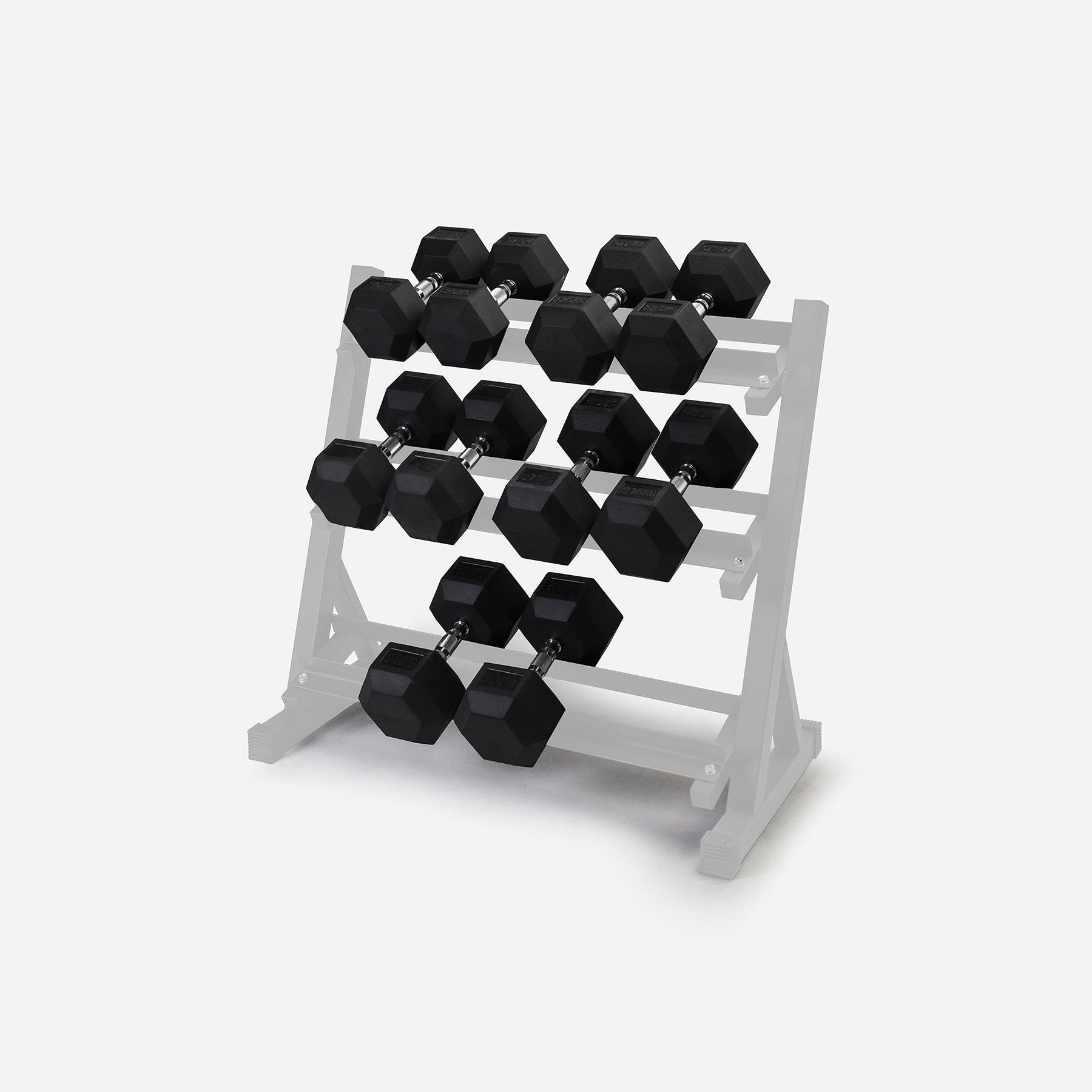 NORTHERN 20-30KG Hex Dumbbell Set (2.5KG Increments)