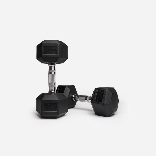 NORTHERN Hex Dumbbells - 2 x 10KG
