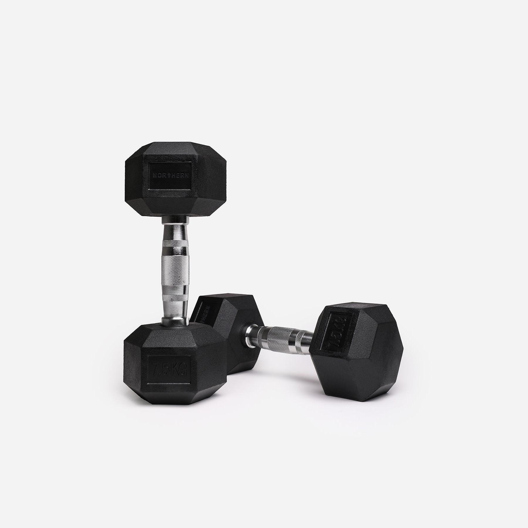 2.5/5/7.5/10KG/12.5kg Hex Dumbbell Set + 5 Tier A-Frame Storage Holder Rack 6/7