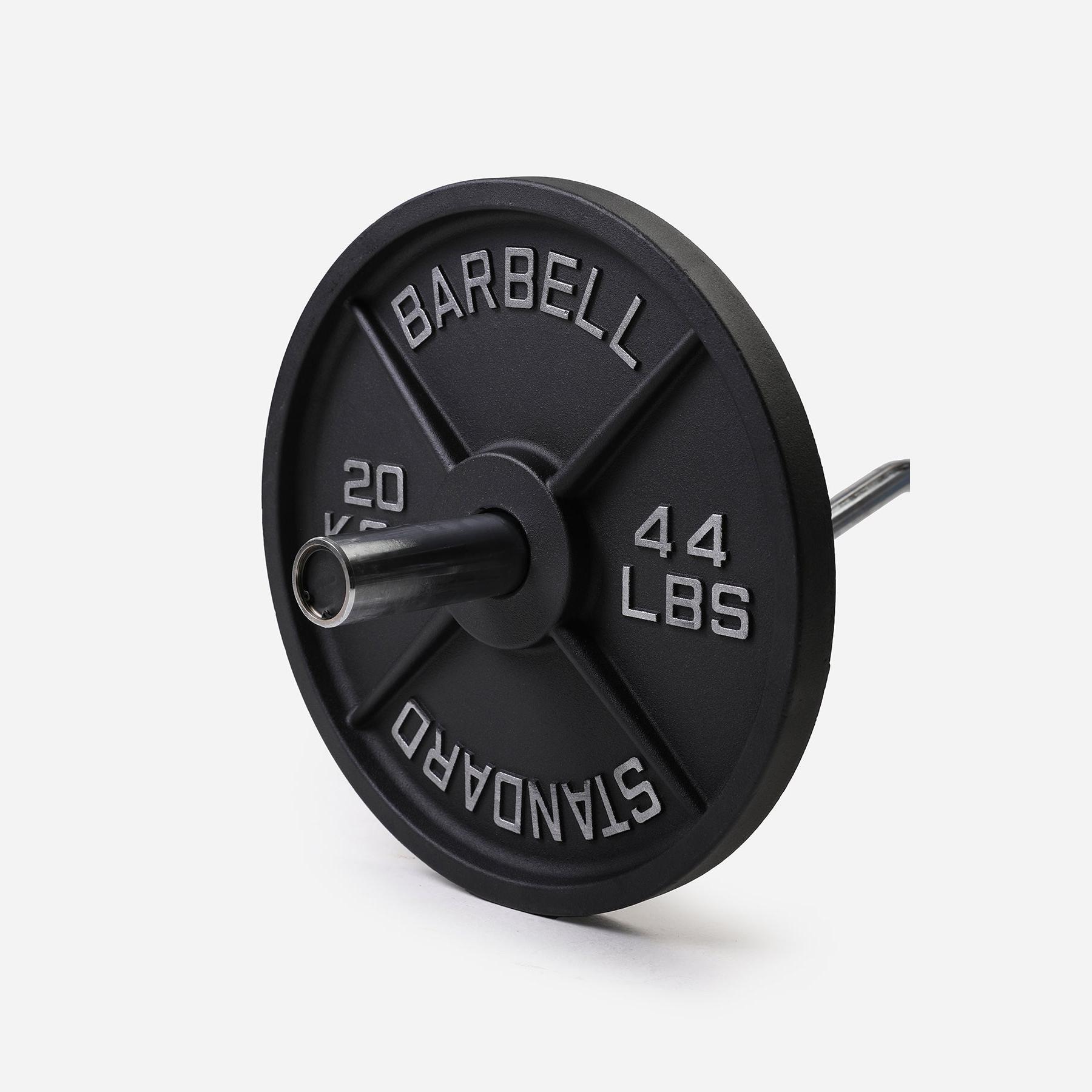 Olympic Cast Iron Plates - 2 x 20KG 4/7