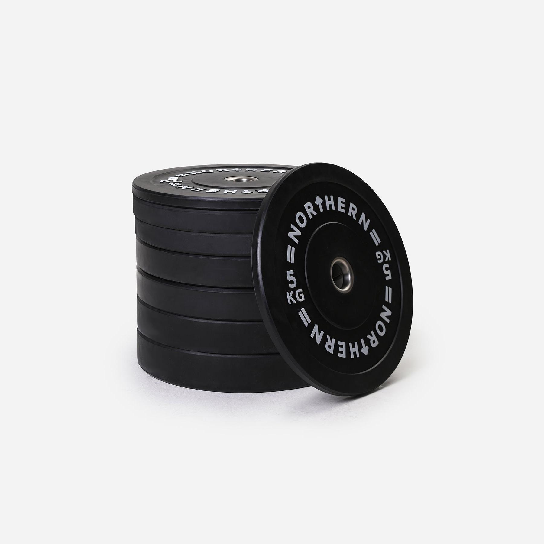 NORTHERN 100KG Olympic Bumper Plates Set