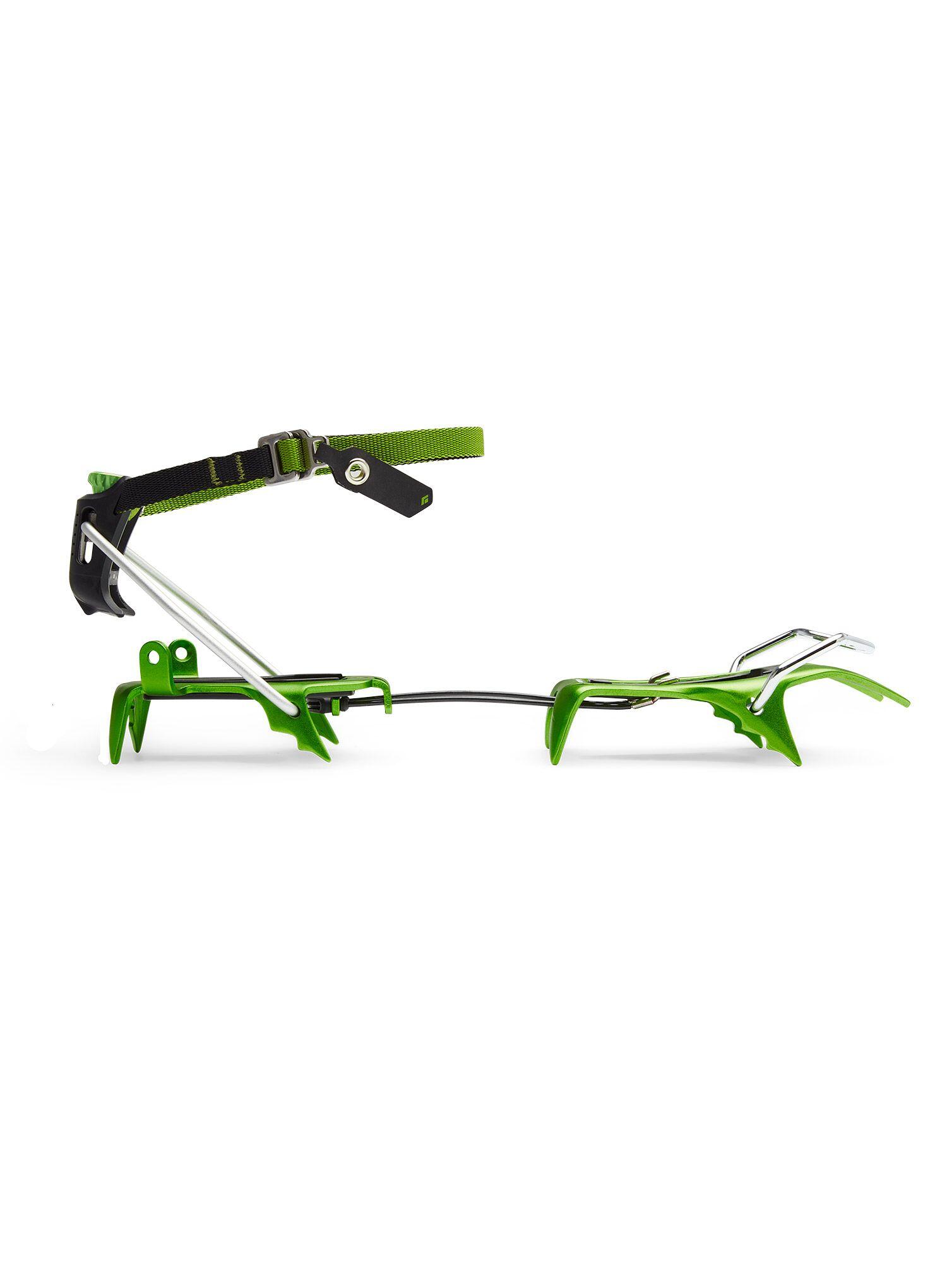 Crampons Black Diamond Neve Pro Envy Green 10 points réglables 36-46 pliables 3/7