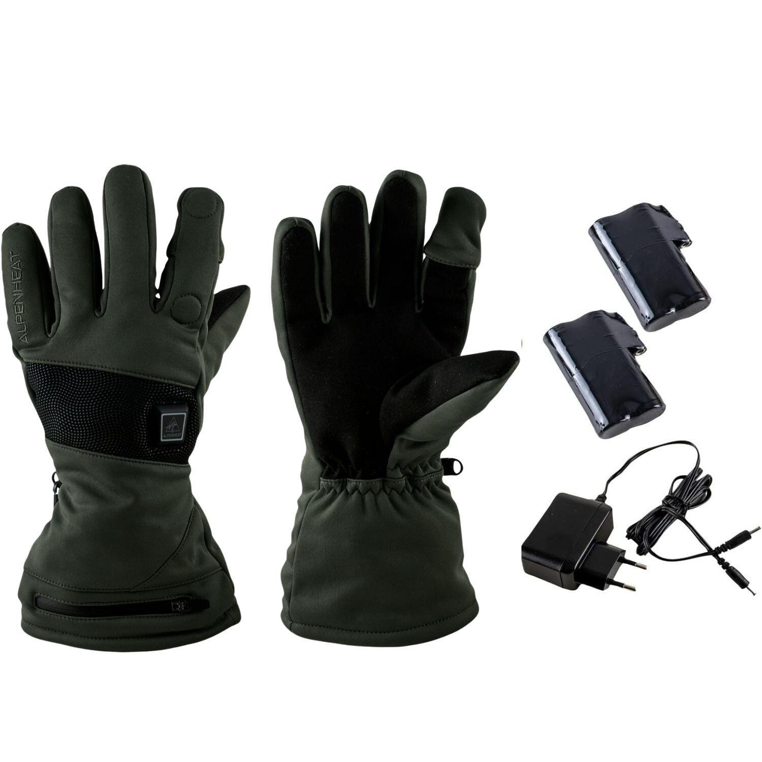 Gants chauffants avec un doigt rabattable Alpenheat 4/4