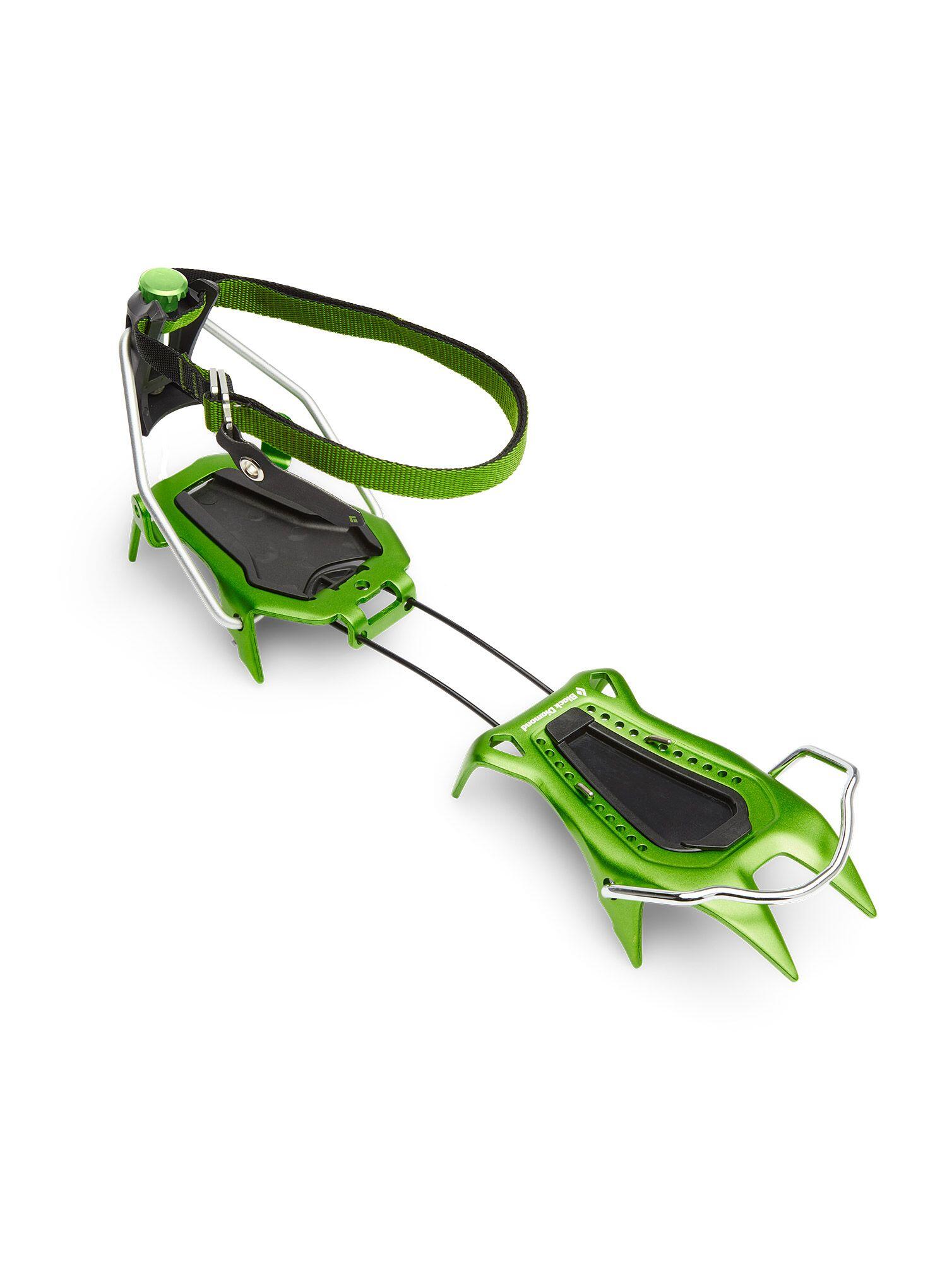 Crampons Black Diamond Neve Pro Envy Green 10 points réglables 36-46 pliables 1/7