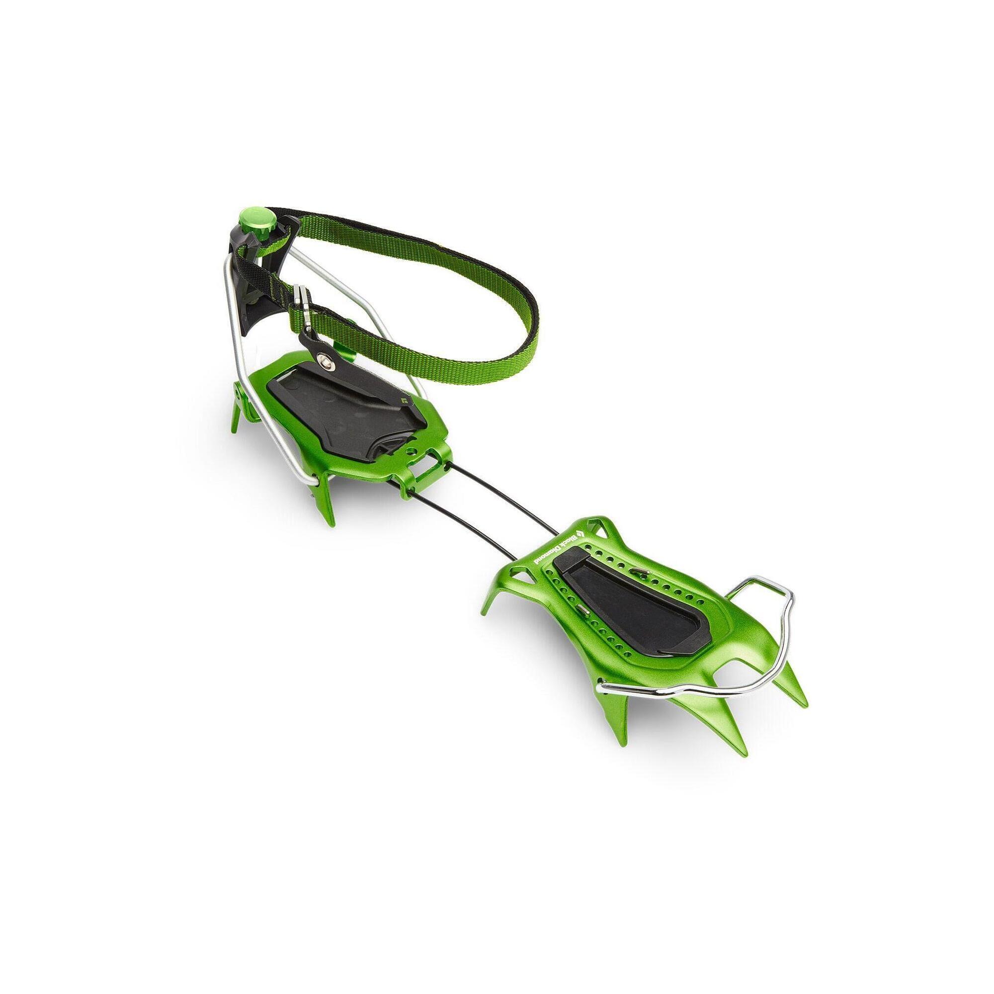 Black Diamond - Crampons Black Diamond Neve Pro Envy Green 10 Points Réglables 36-46 Pliables - Crampons Alpinisme - Vert - Taille Unique - Decathlon