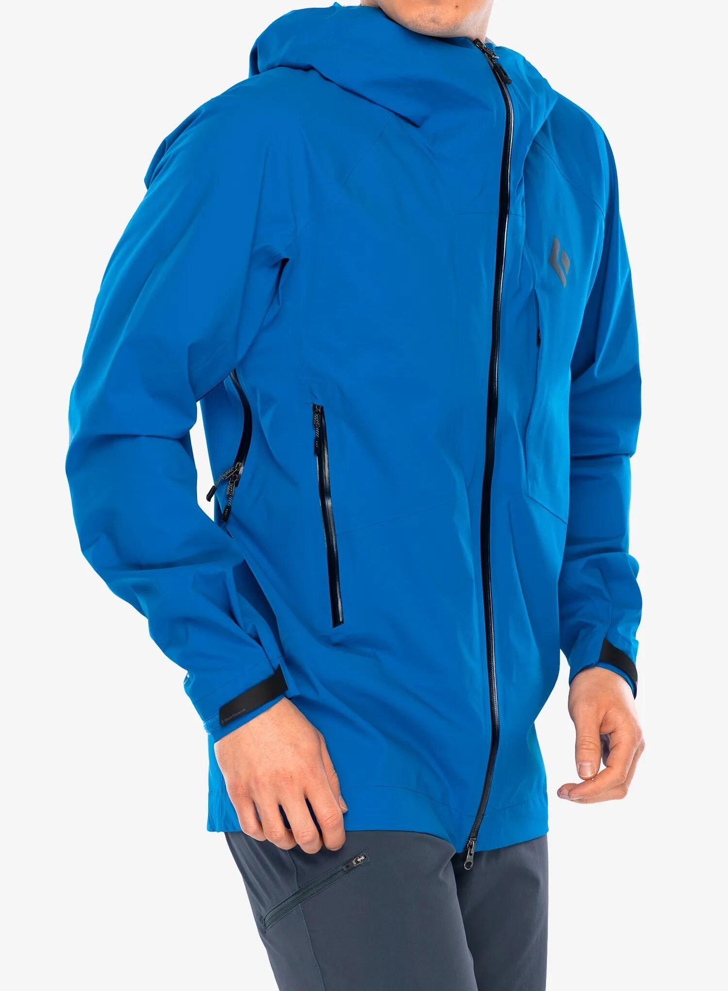 Chaqueta impermeable para hombre Black Diamond Highline Stretch Shell 3/7