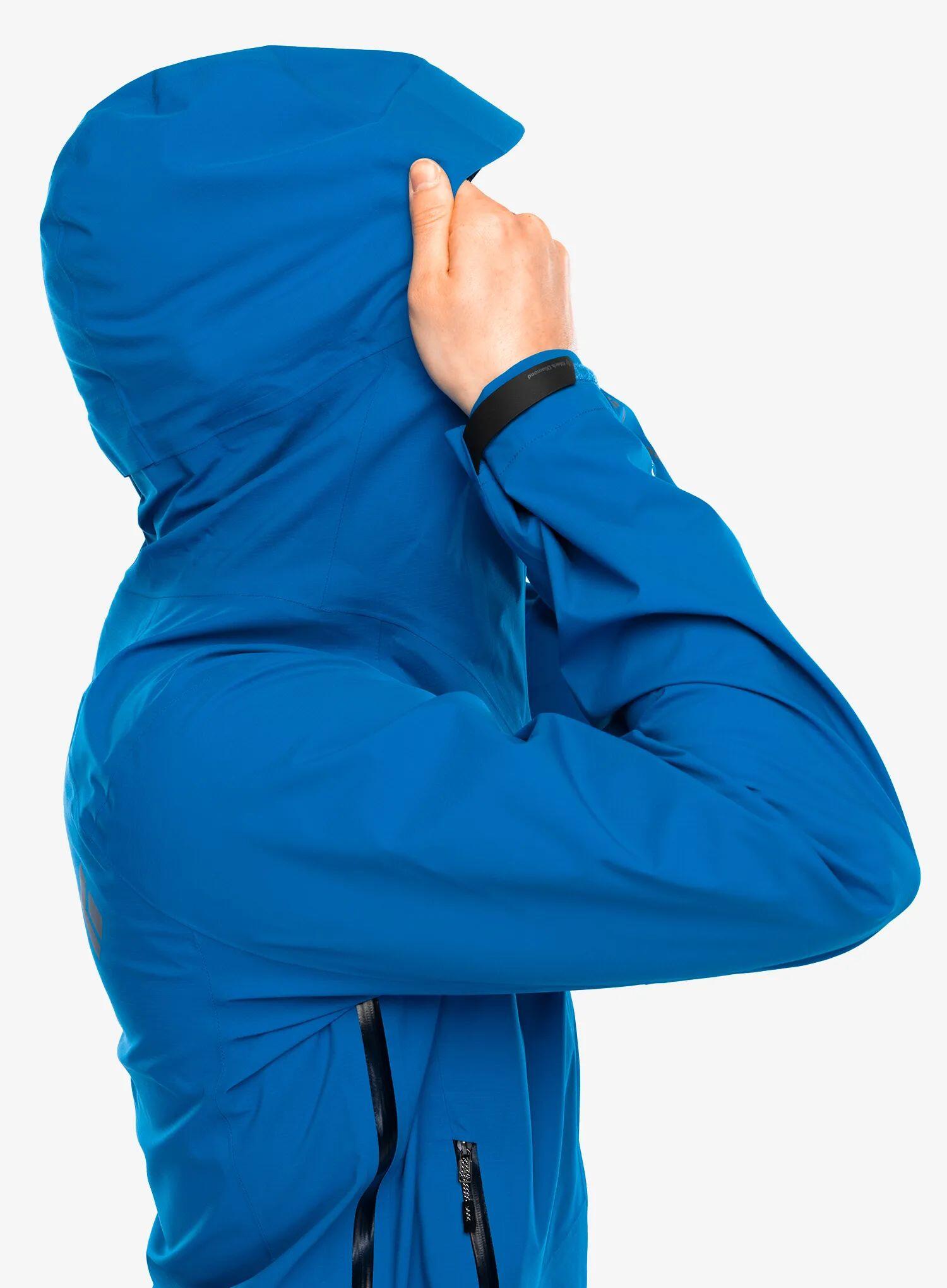 Chaqueta impermeable para hombre Black Diamond Highline Stretch Shell 4/7