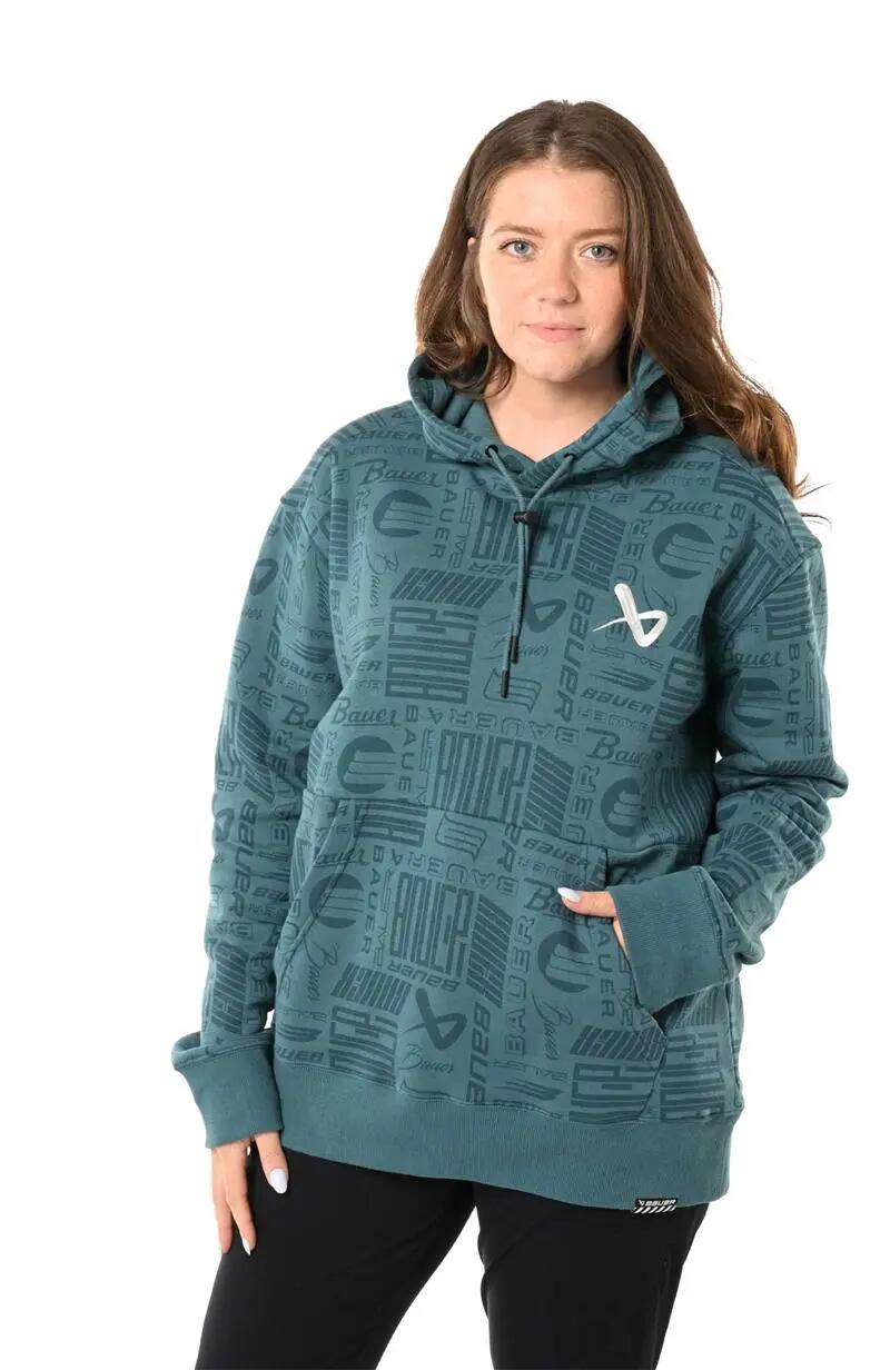 HOODY BAUER LOGO REPEAT 2/4