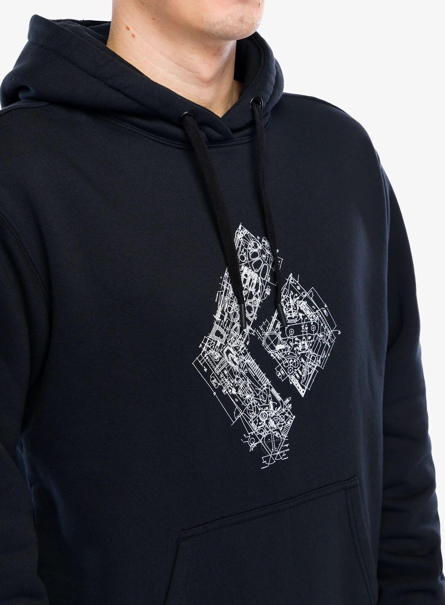 Bluza z kapturem męska Black Diamond Engineered Diamond Pullover Hoody 5/7