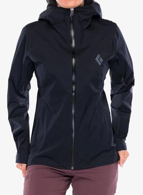 Heren regenjas black diamond fineline stretch