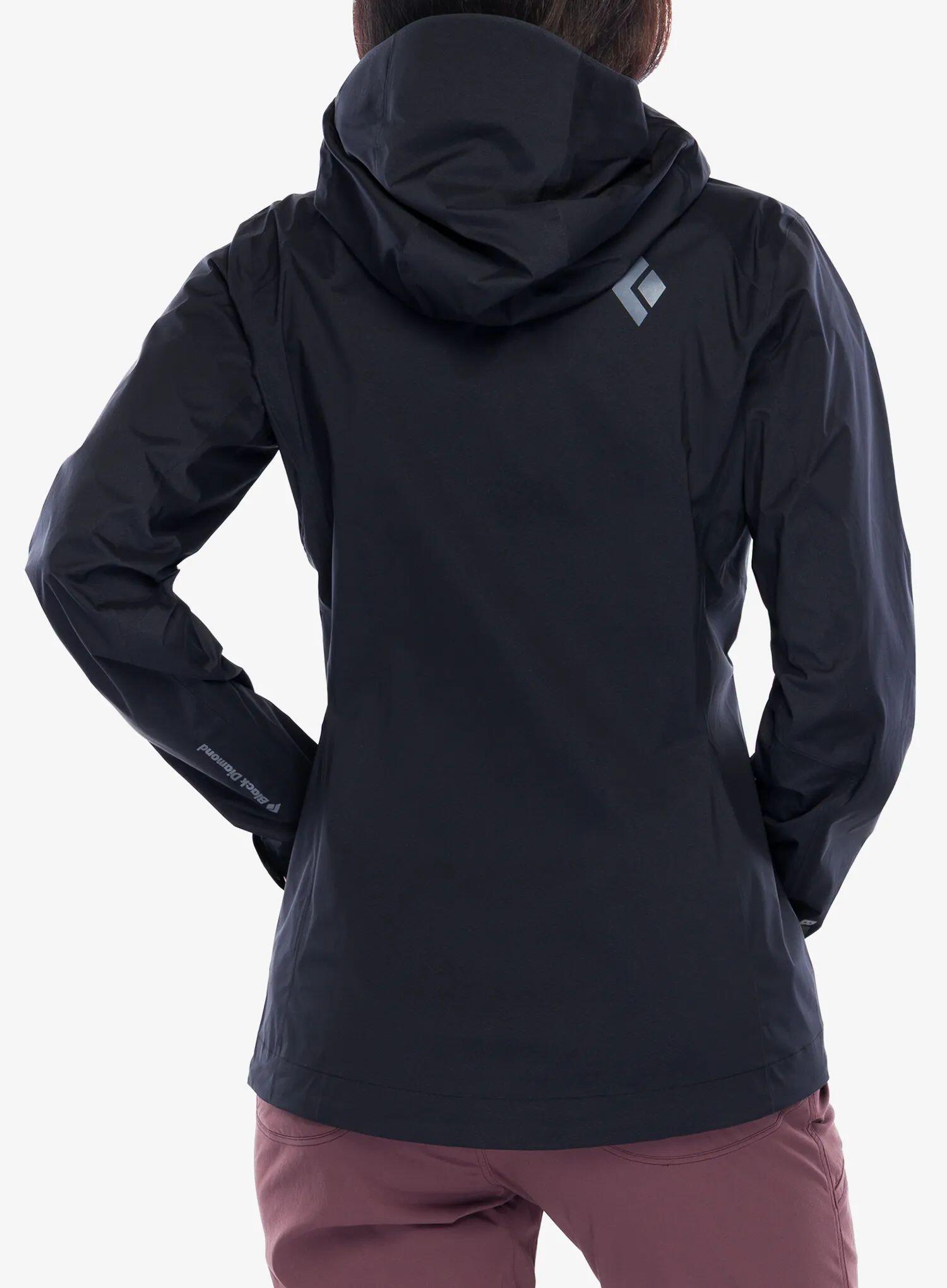 Chaqueta impermeable para hombre Black Diamond Fineline Stretch 2/7
