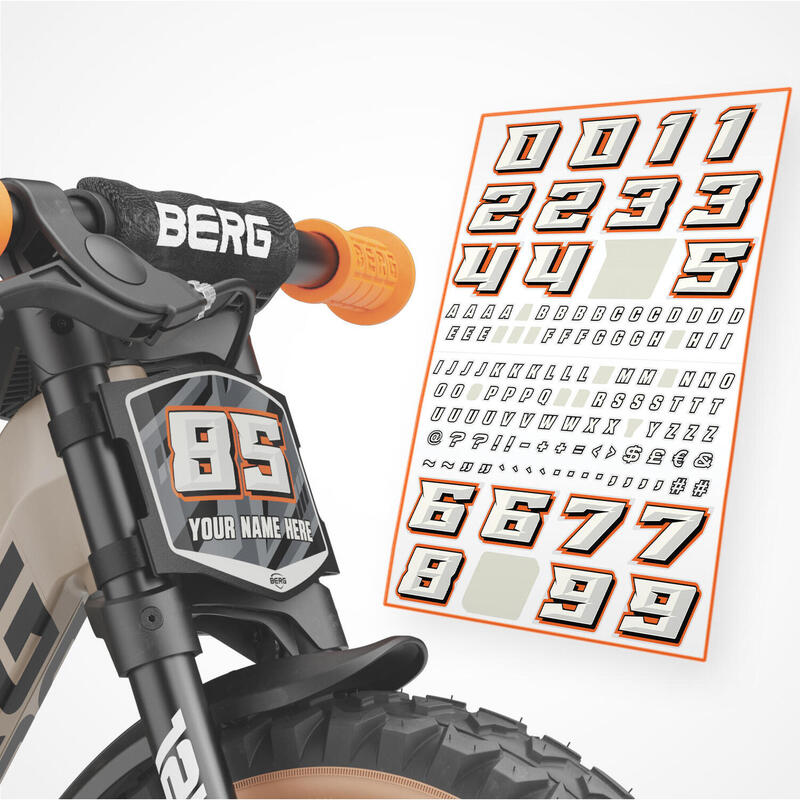 Odrážedlo pro Děti, 2,5+ Let, 12 Palců, Biky Trail Písková