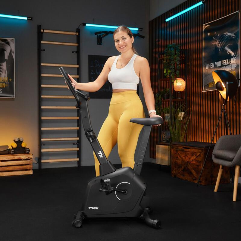 Bicicletă staționară Trex Sport RIGON TX-380MB magnetică neagră