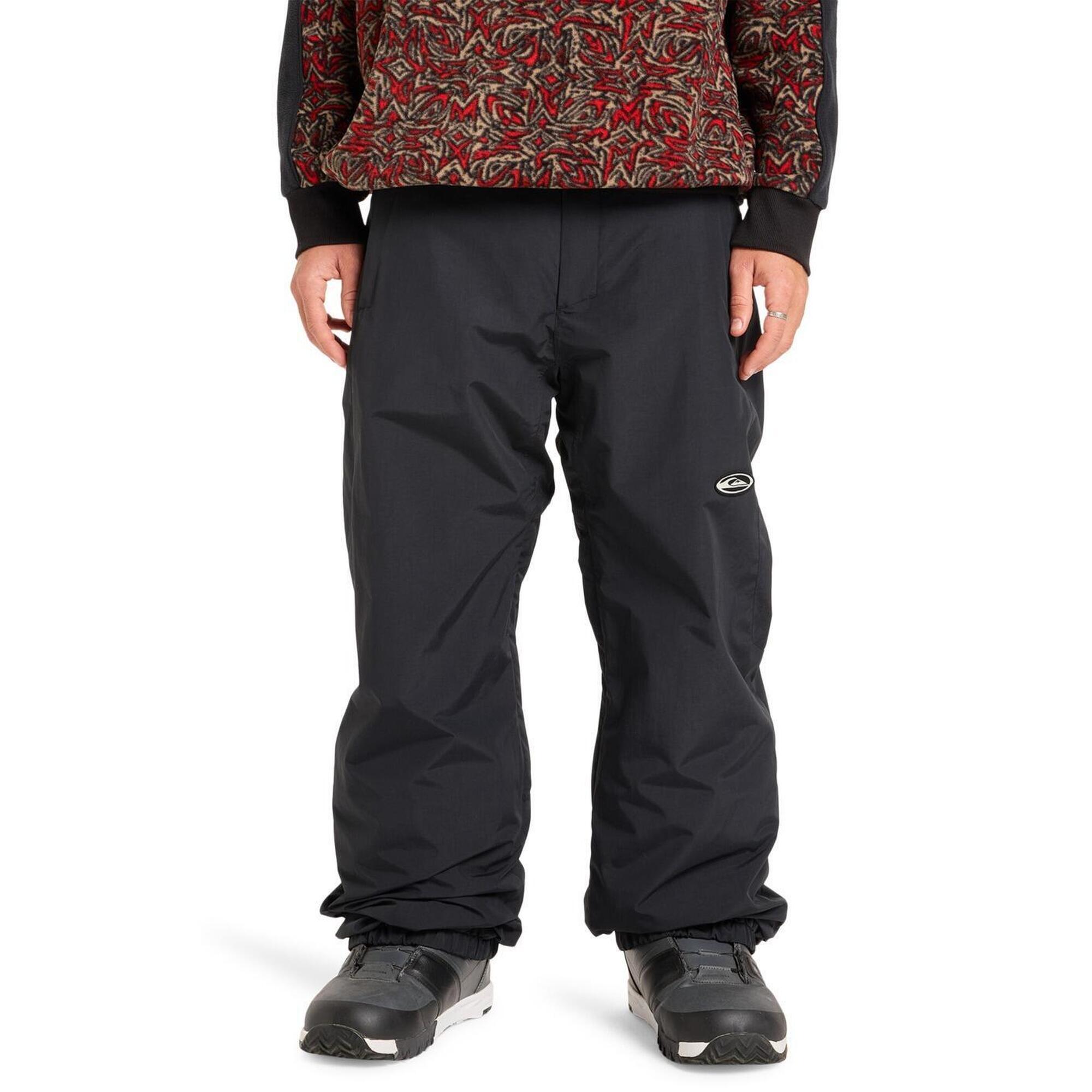 Quiksilver - Pantalon De Snow Technique Snow Down Noir Homme - Pantalon De Ski - Noir - Decathlon