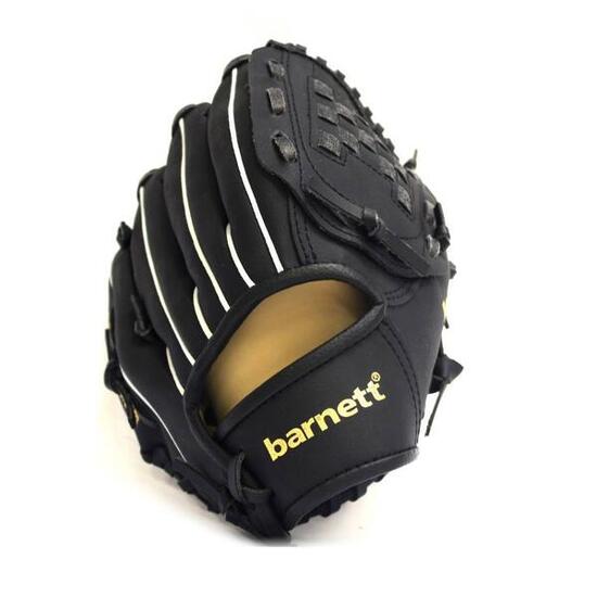JL-95 RH Gant de baseball initiation PU Infield 9.5" Noir