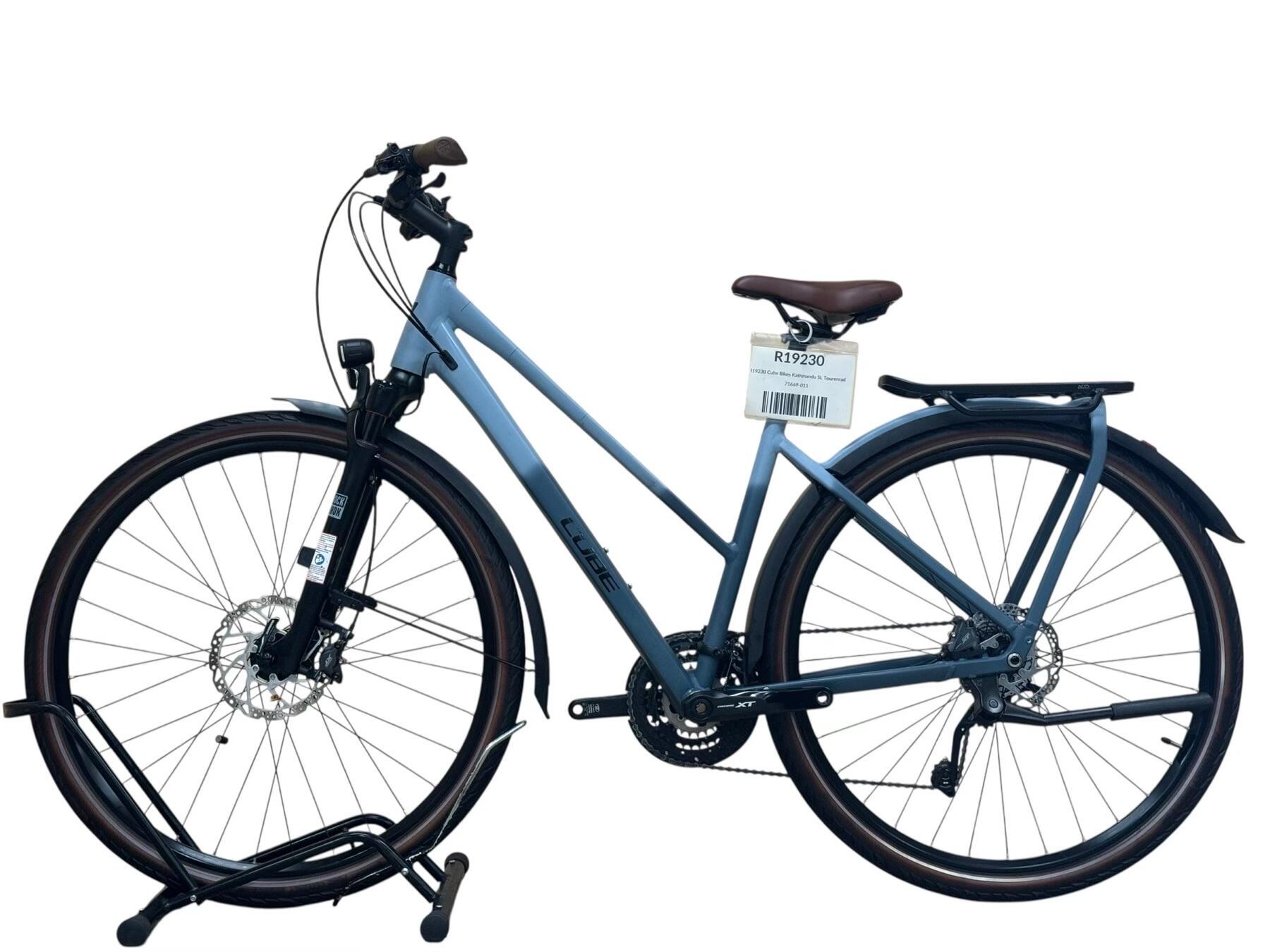 Segunda vida - Bicicleta de trekking Cube Kathmandu SL XT - Como novo 2/7