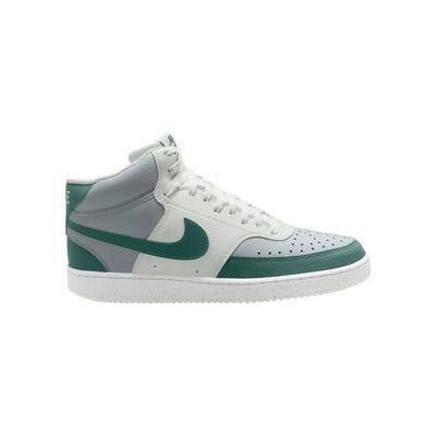 NIKE Scarpe bianco verde Court Vision Mid NN da basket da uomo