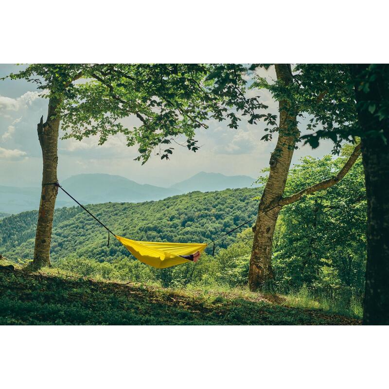 Hamac hikerjoy PRO, ripstop, ultra usor, ultra portabil,270x150 cm, , galben