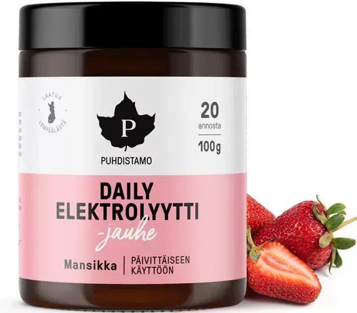 Napi Elektrolit italpor - Eper ízben, tégelyes 5/5
