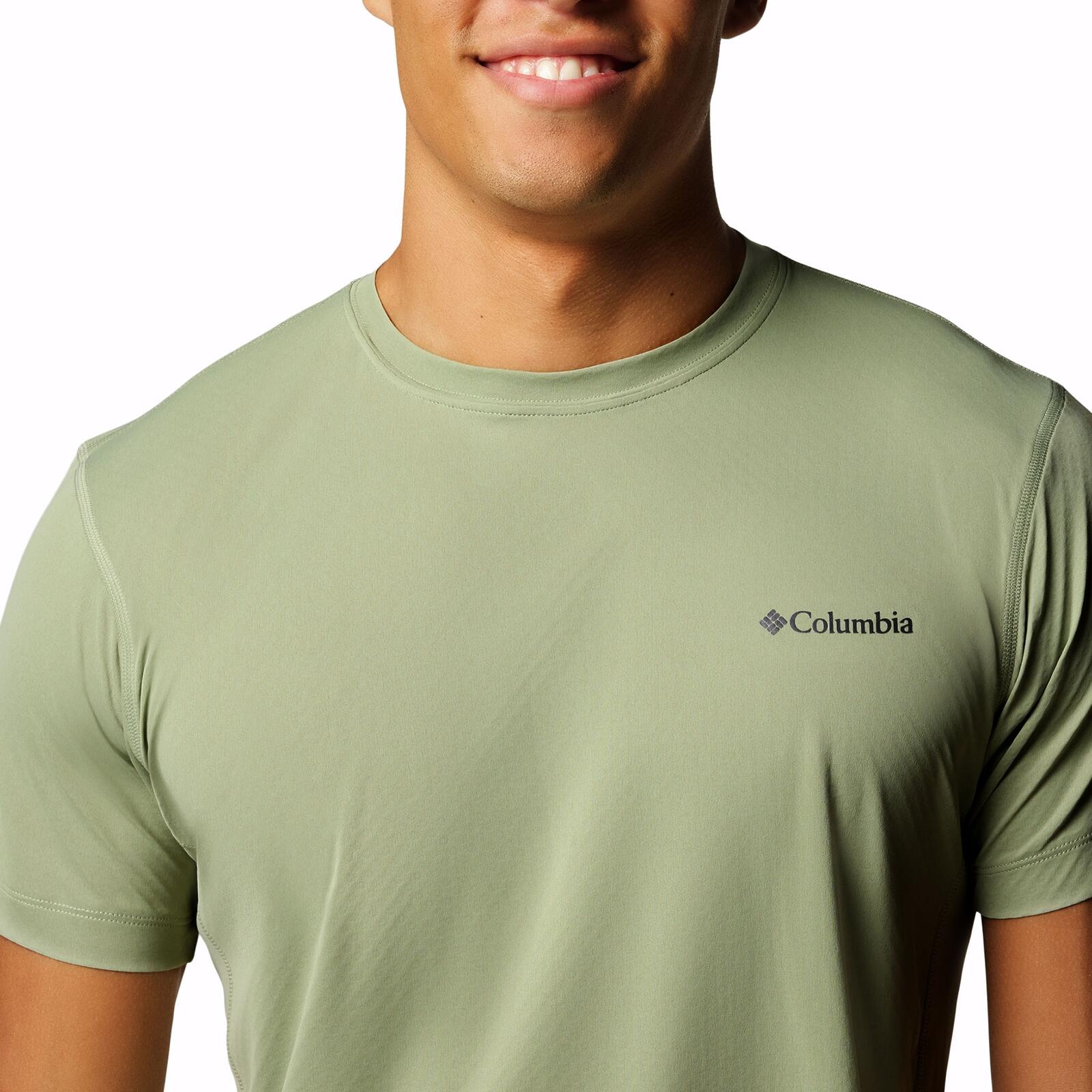 T Shirts Et Chemises Homme - COLUMBIA Zero Rules™ Light SS Crew - Safari 5/5
