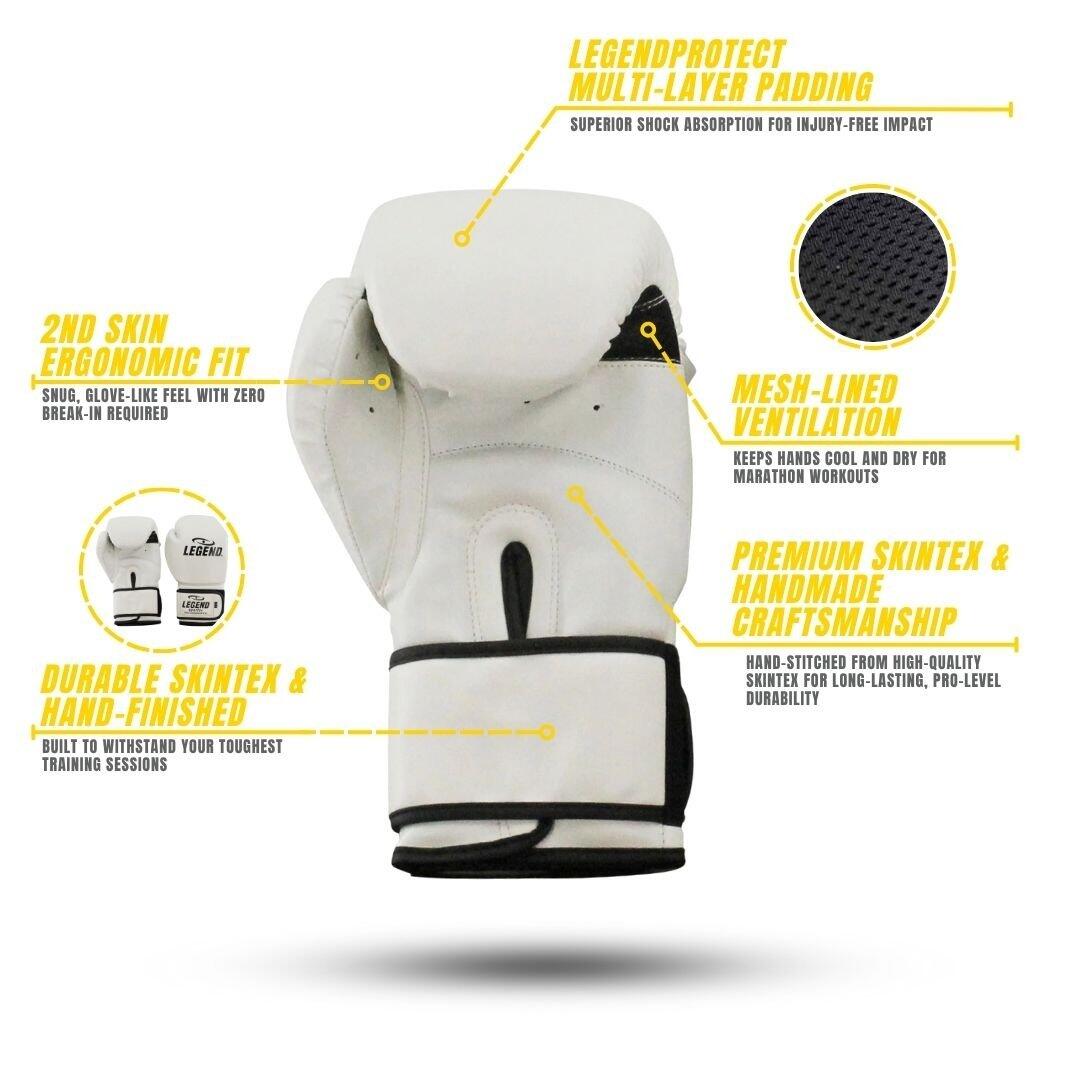 Guantoni boxe adulto Powerfit & Protect 3/6