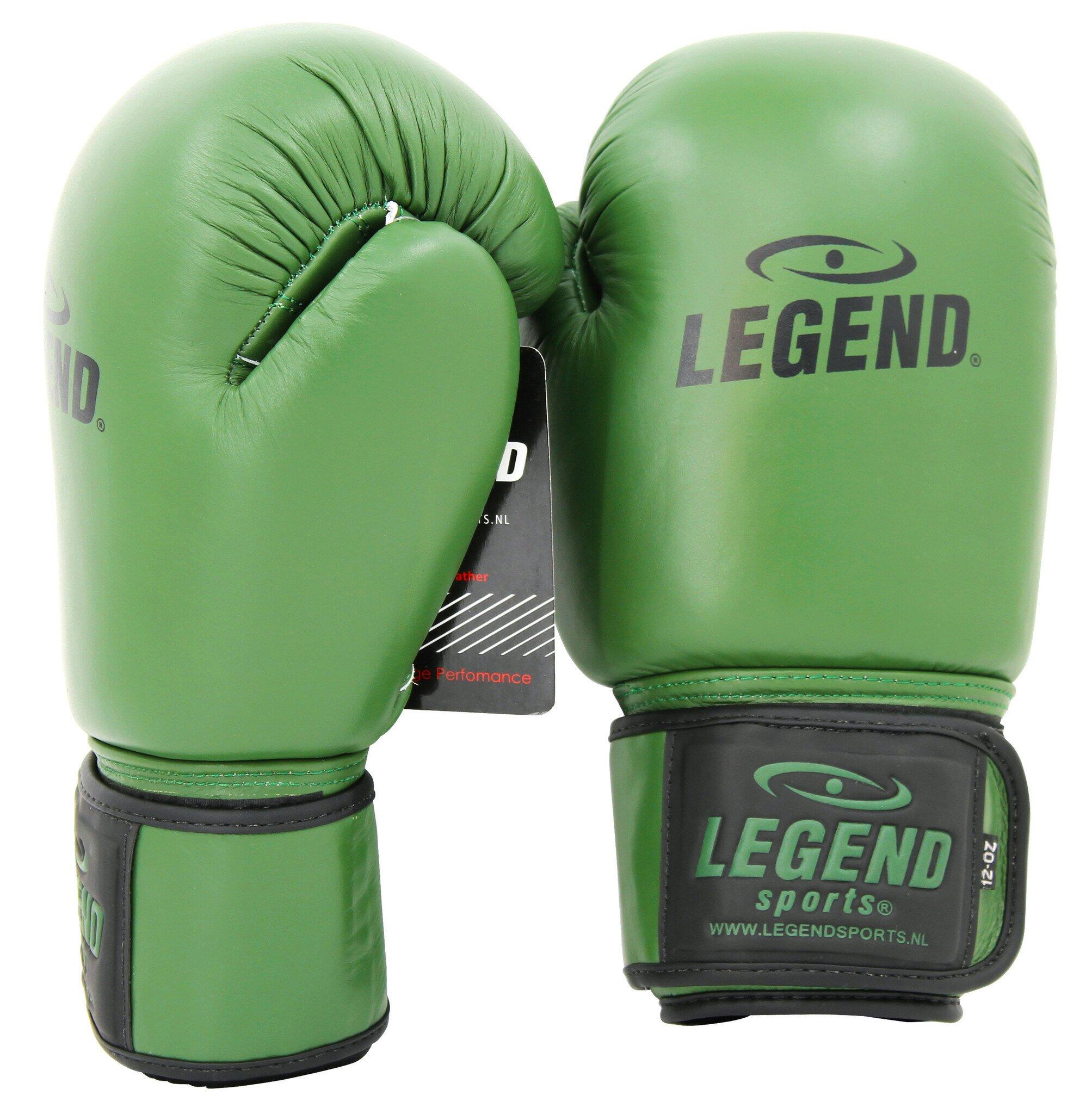LegendPadding Bokshandschoenen Heren/Dames Army Leer 4/5