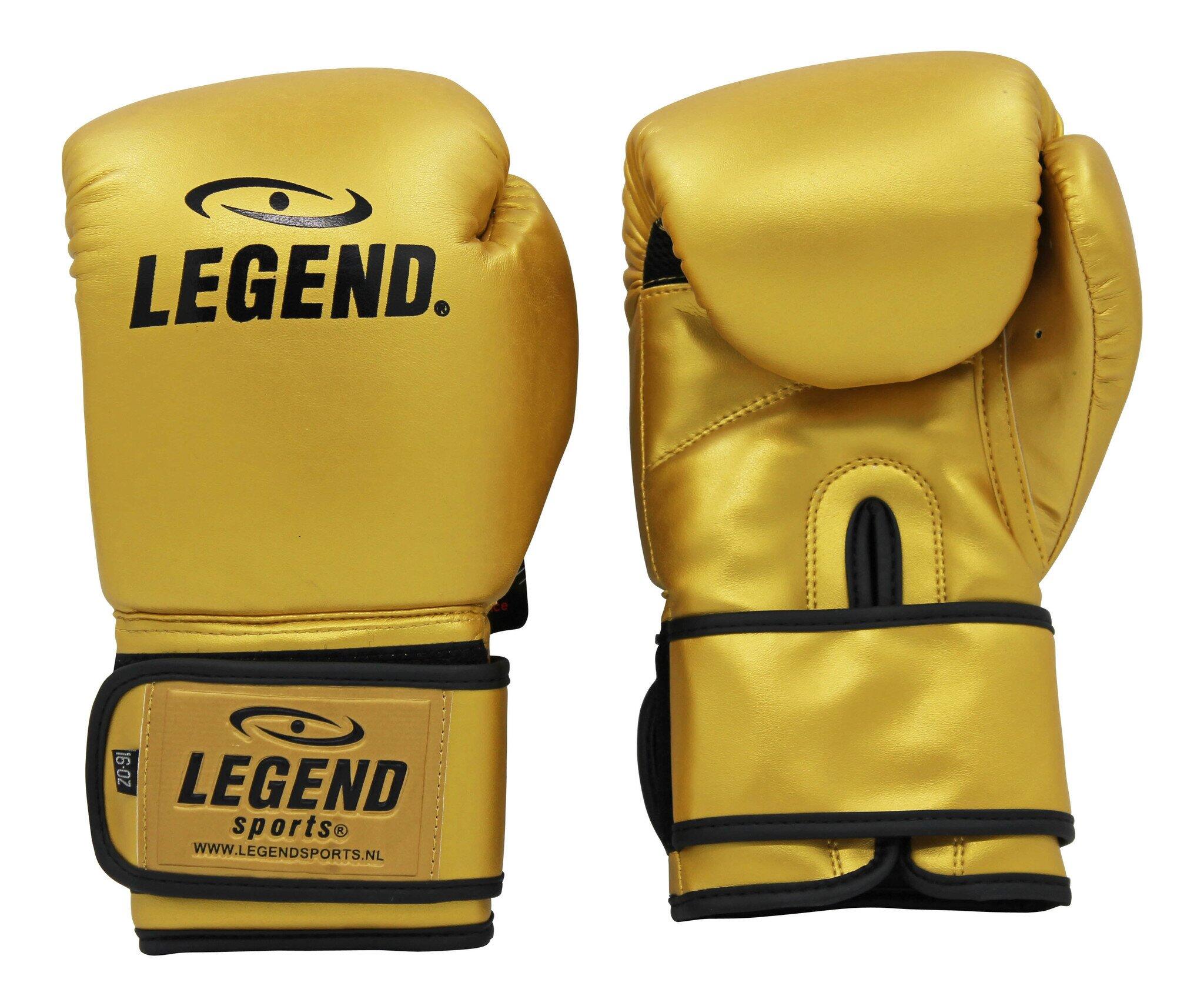Powerfit & Protect Bokshandschoenen Heren/Dames Goud PU 6/6