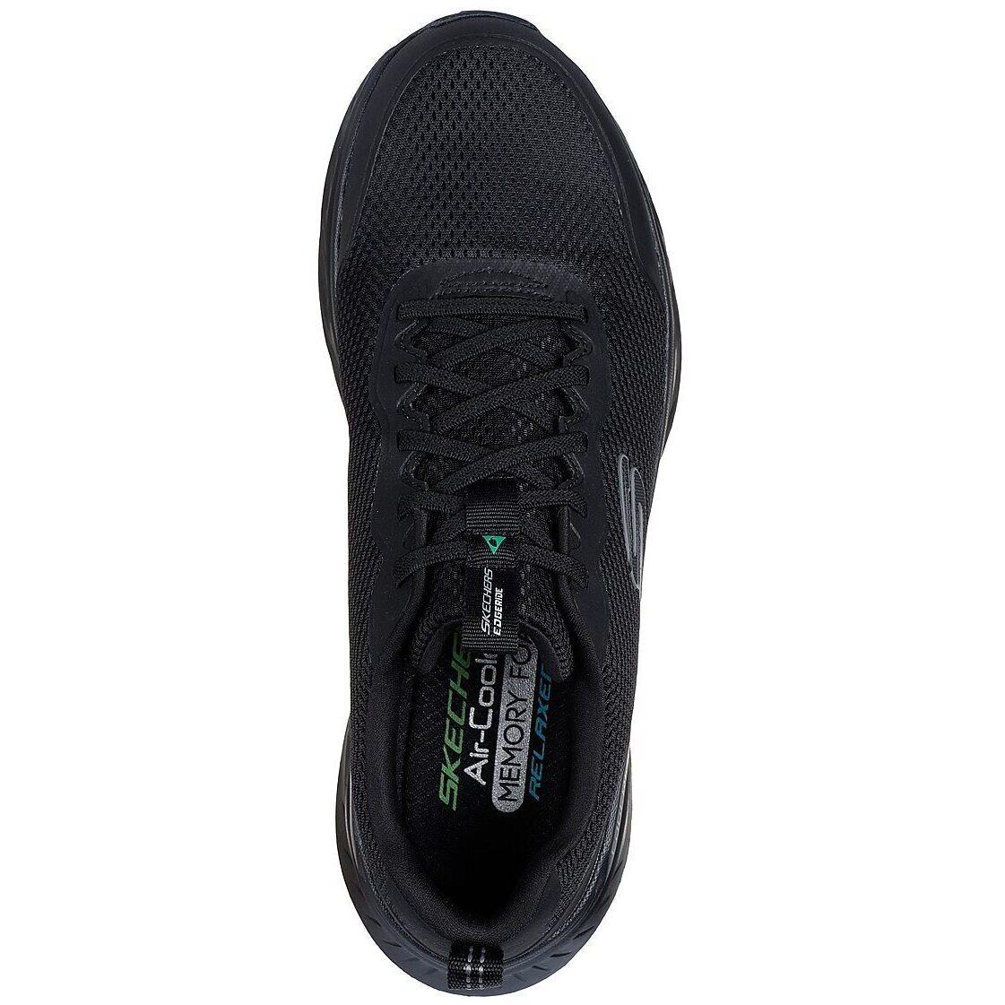 Baskets Skechers Edgeride - Rekze, Noir, Hommes 2/5