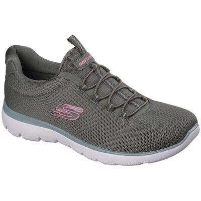 Sneakers skechers summits-summer blush, grijs, dames