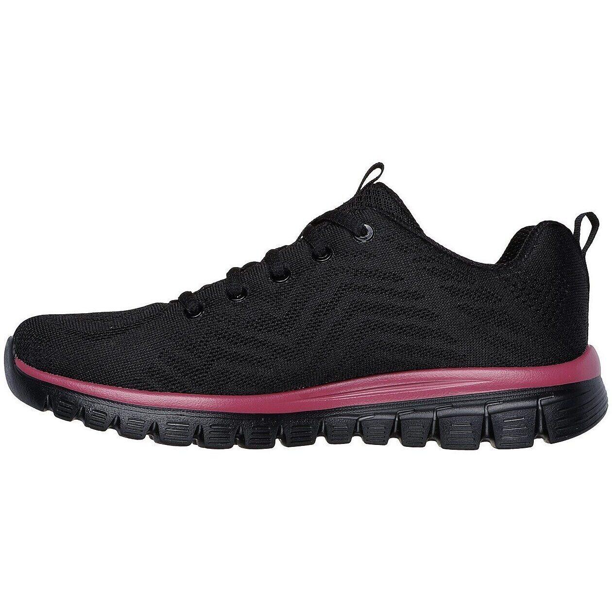 Zapatillas Skechers Get Connected, Negro, Mujer 5/5