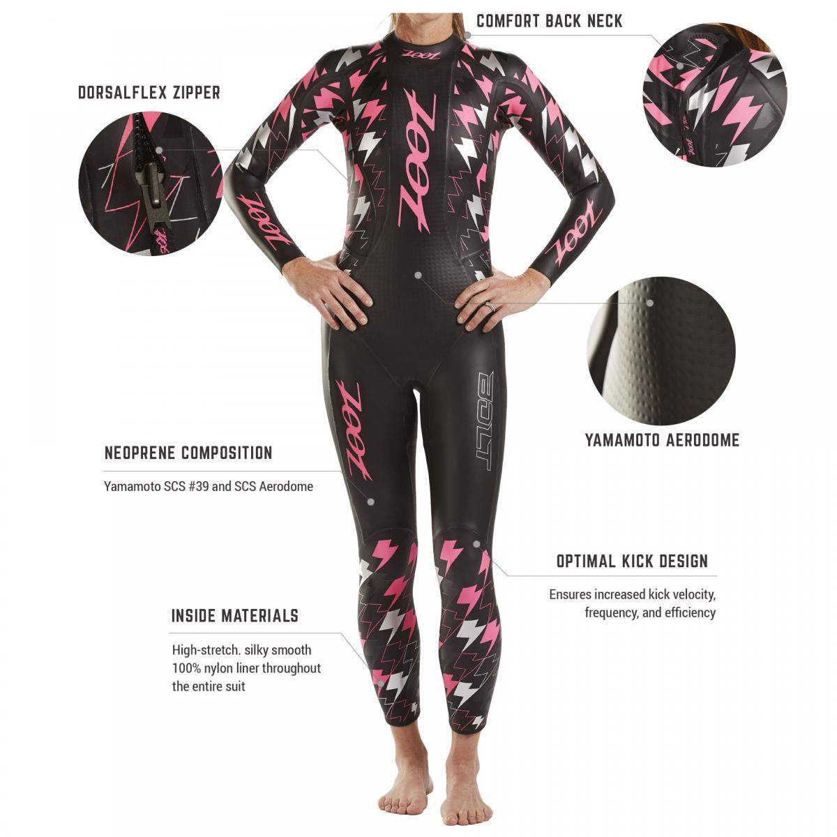 NEOPRENO TRIATLÓN MUJER ZOOT BOLT 3/7